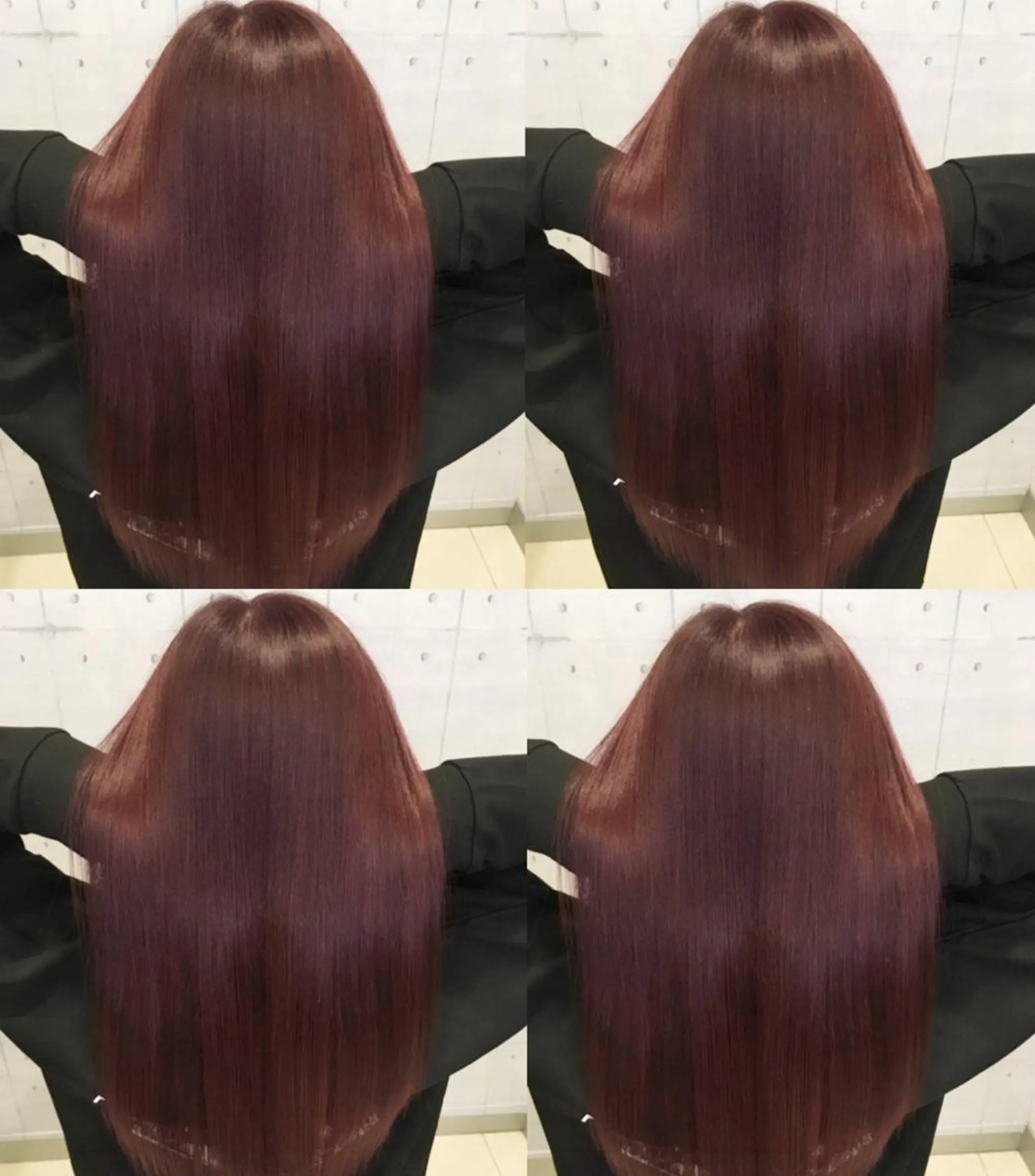 ロング カラー 韓・中華美女ヘア 🇰🇷×🇨🇳のヘアスタイル