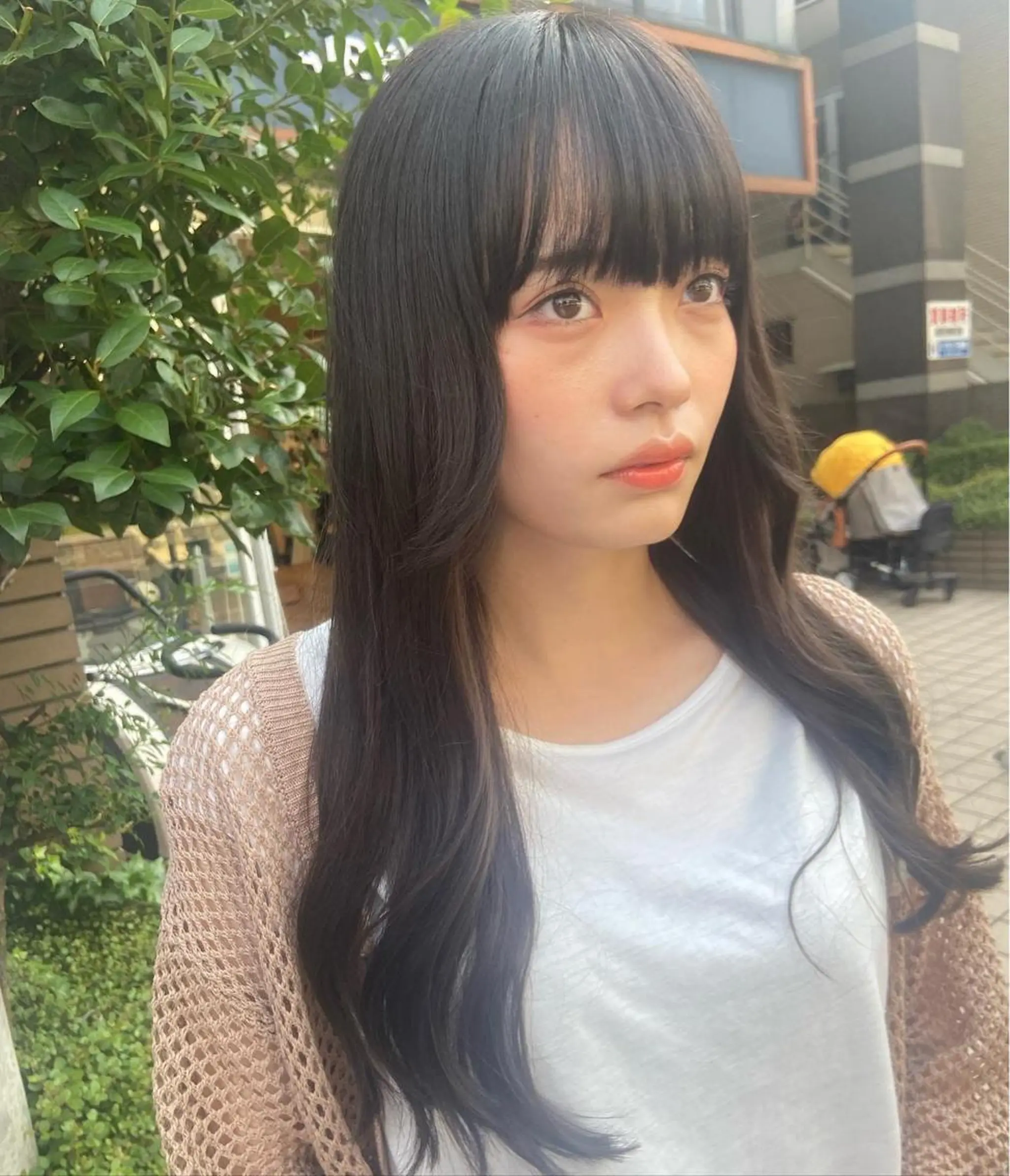 ショート シールエクステ ボブ エクステ 伸ばしかけ エクステ 松尾太樹 【pia】福岡美容室のヘアスタイル