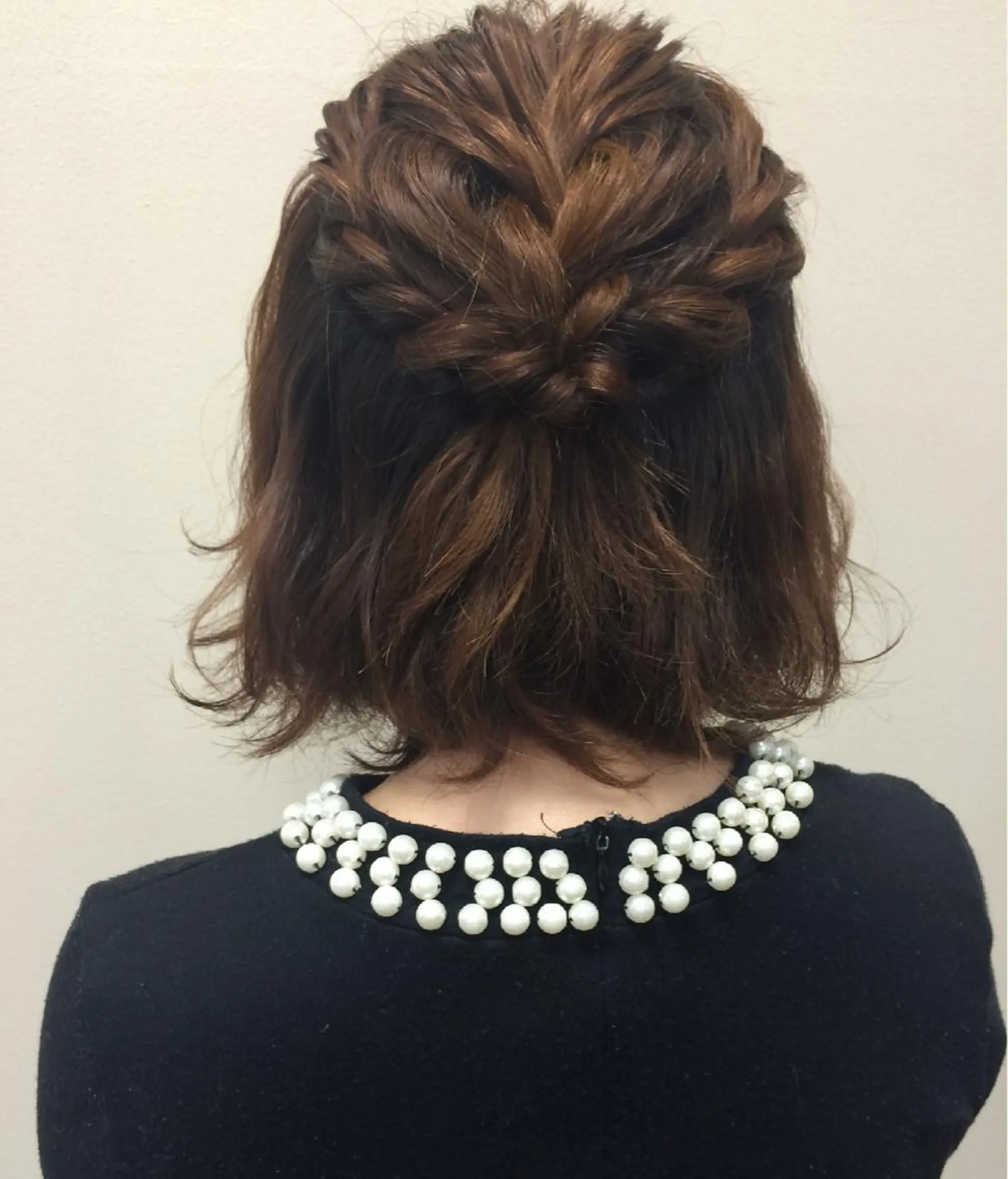 ミディアム ヘアアレンジ 沢田 瞳のヘアスタイル