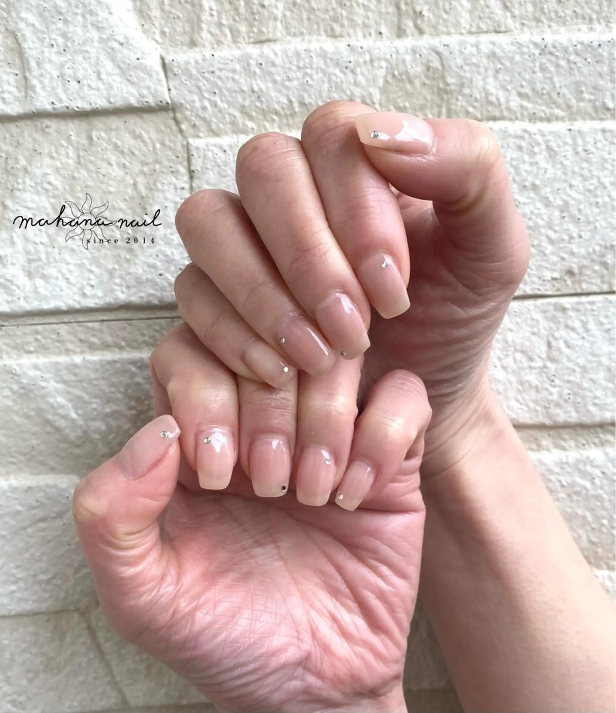 ネイル ワンカラーネイル mahana nailのネイルデザイン