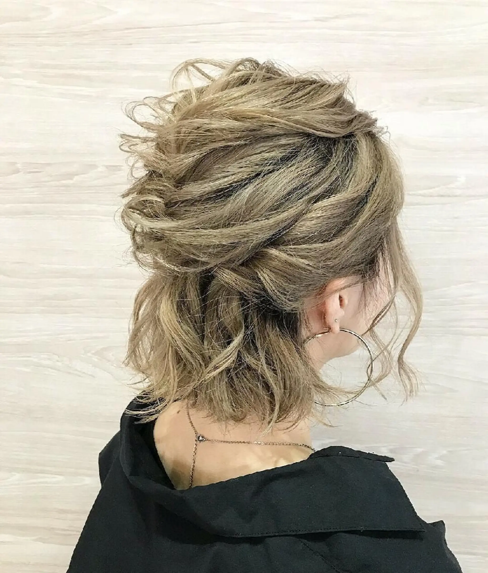 カラー ヘアアレンジ ミディアム 髪質改善/縮毛/新宿 🫧SUZUKA🫧のヘアスタイル