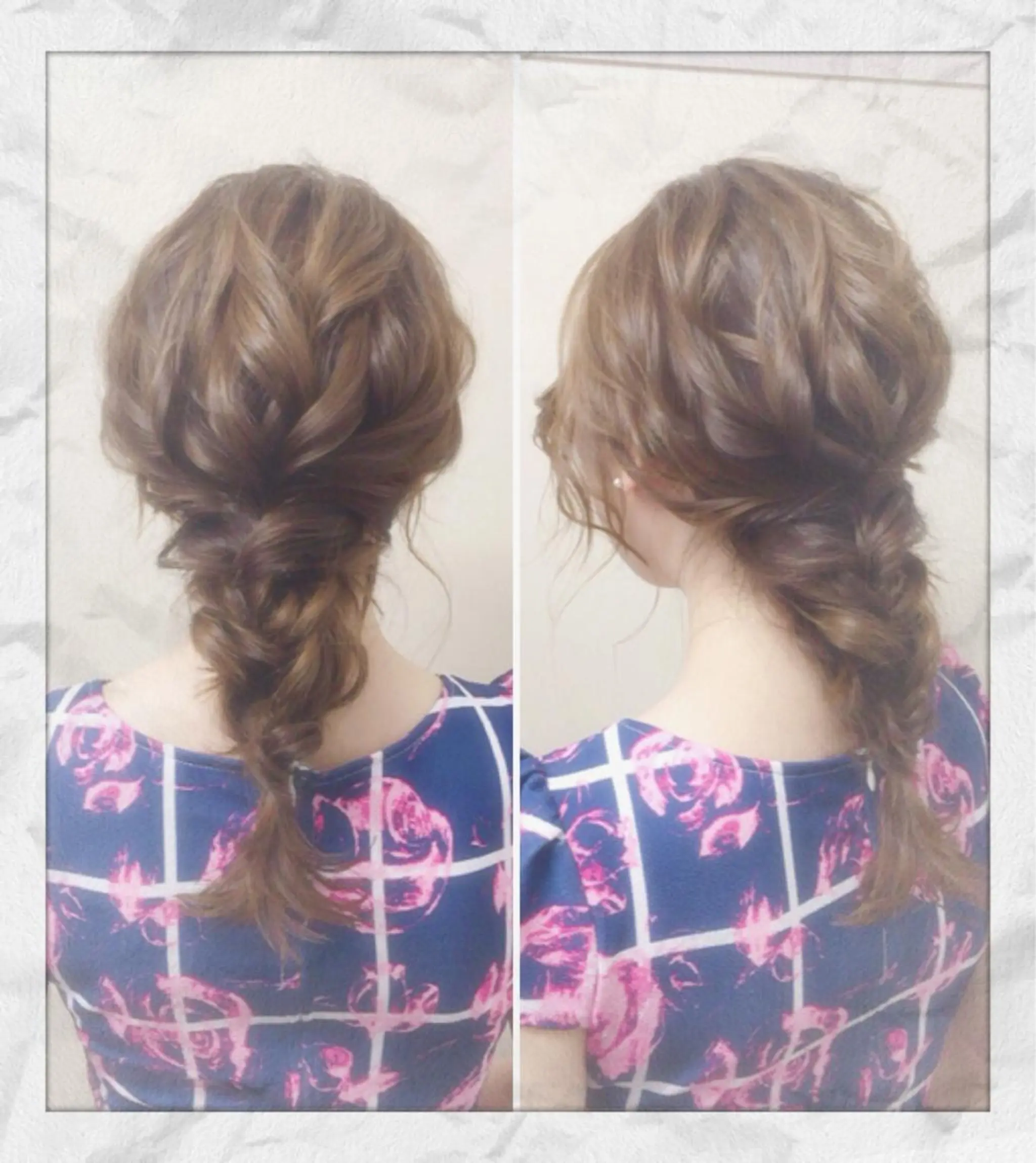 セミロング ヘアアレンジ ヘアセット ヘアセット/着付け 𓇼 松本 夏美𓇼のヘアスタイル