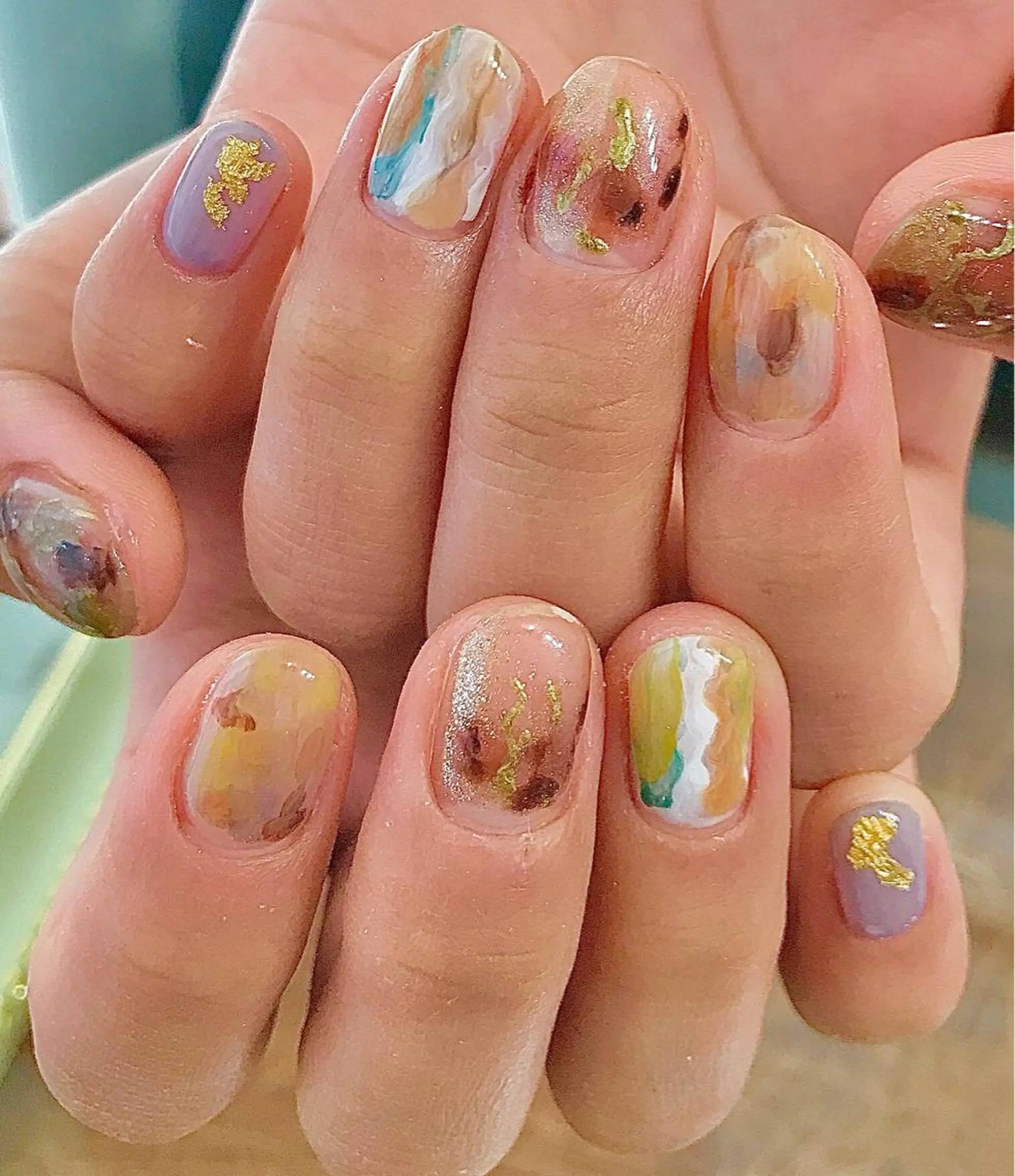 ネイル Liennail 持込デザインやり放題のネイルデザイン