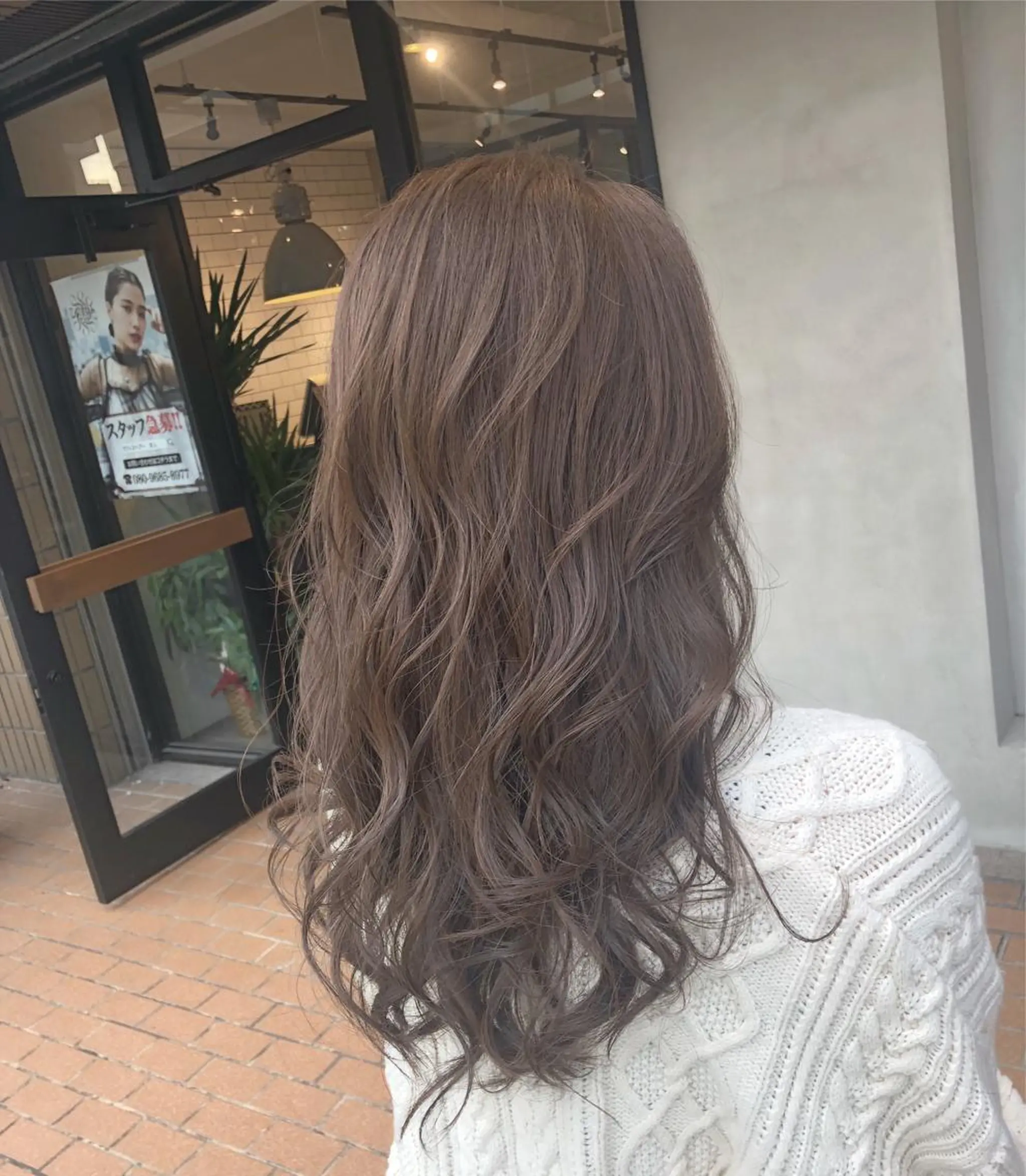 ロング カラー カット ヘアカラー lafithhair ruu.南本庄のヘアスタイル