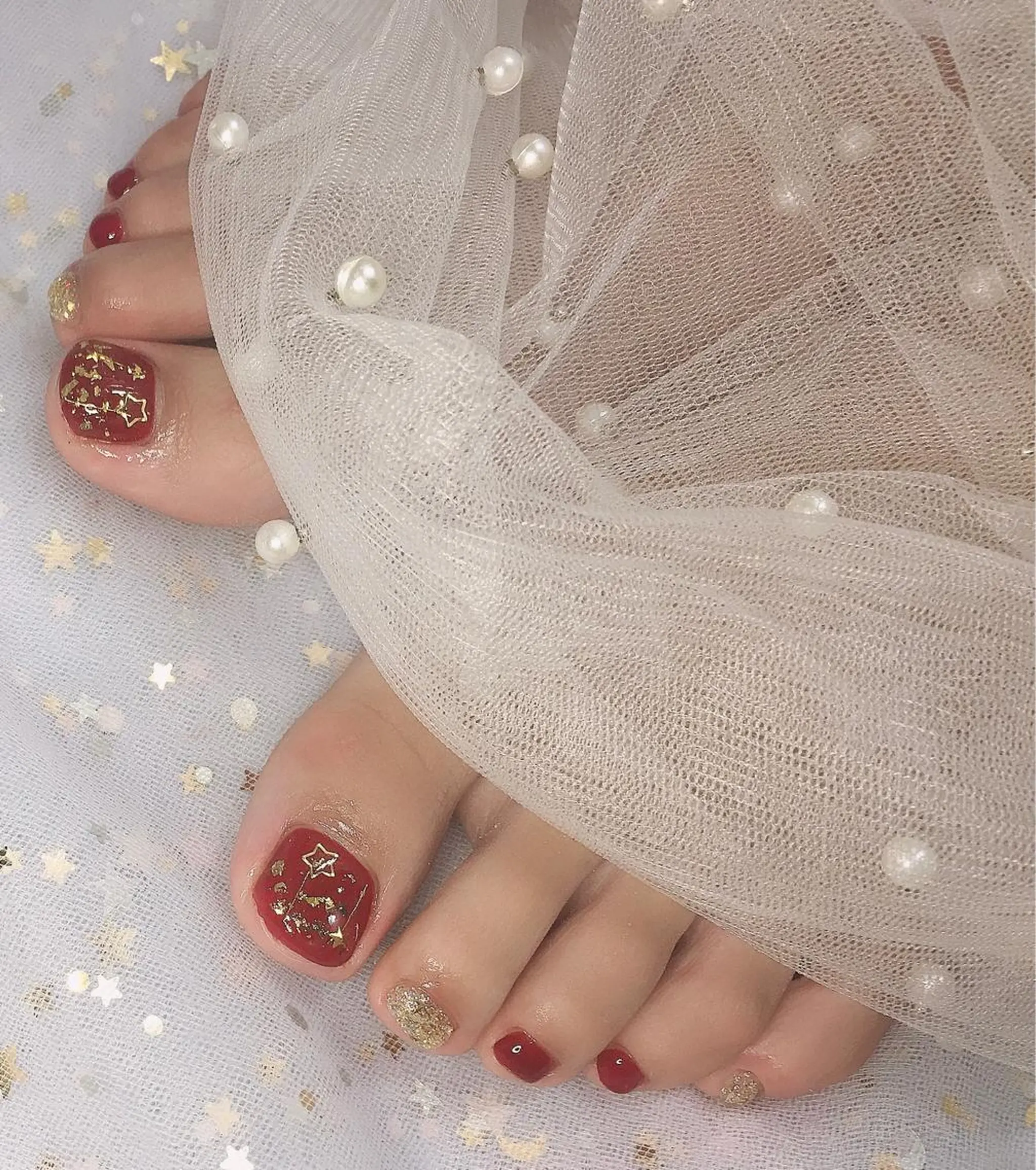 ネイル フットネイル キラー美　上野所属・キラー美 上野のネイルデザイン