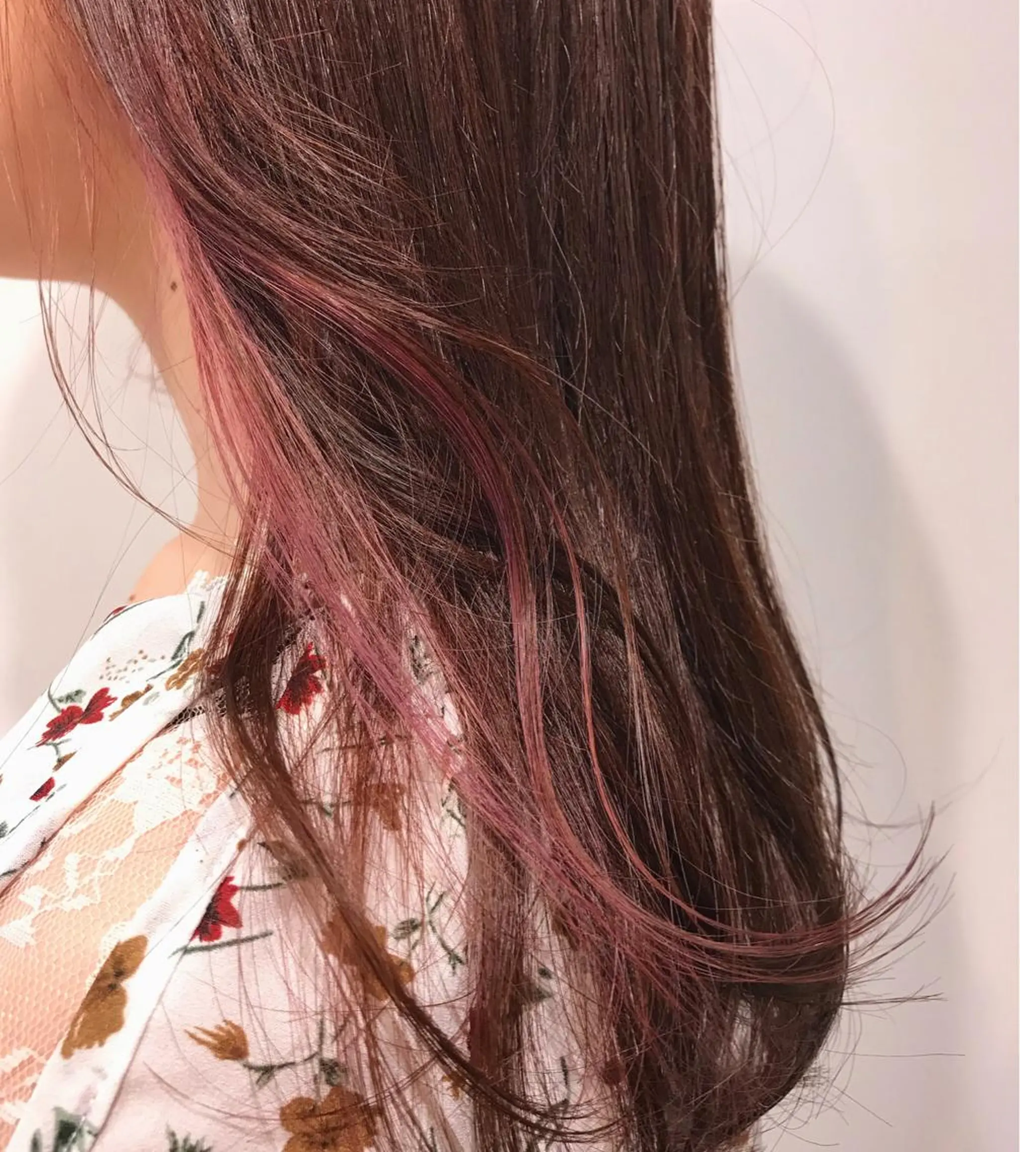 カラー インナーカラー レイヤー/髪質改善 渡邉【日吉美容室】のヘアスタイル