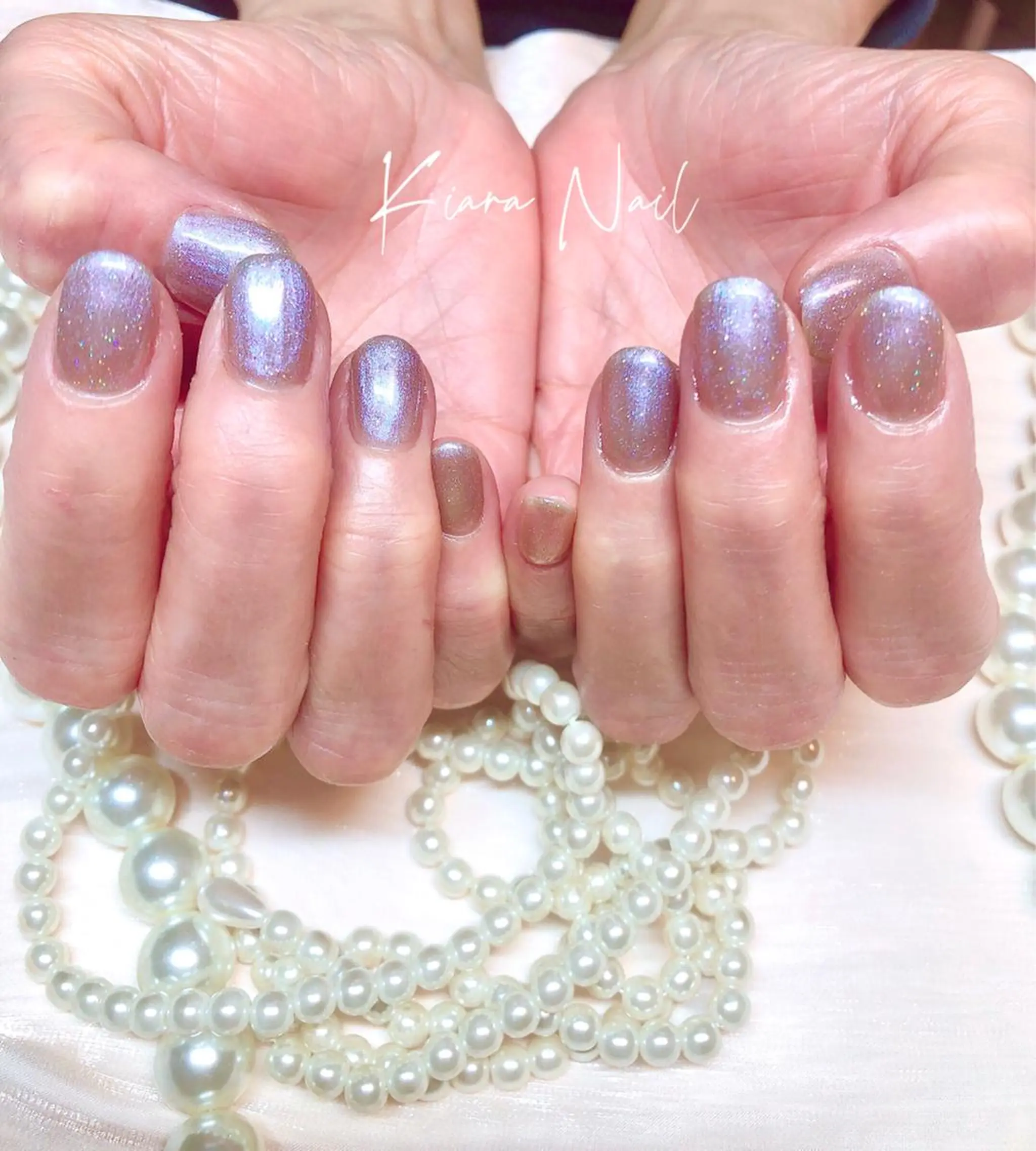 ネイル マグネットネイル 🍭Kiara Nail🍭のネイルデザイン