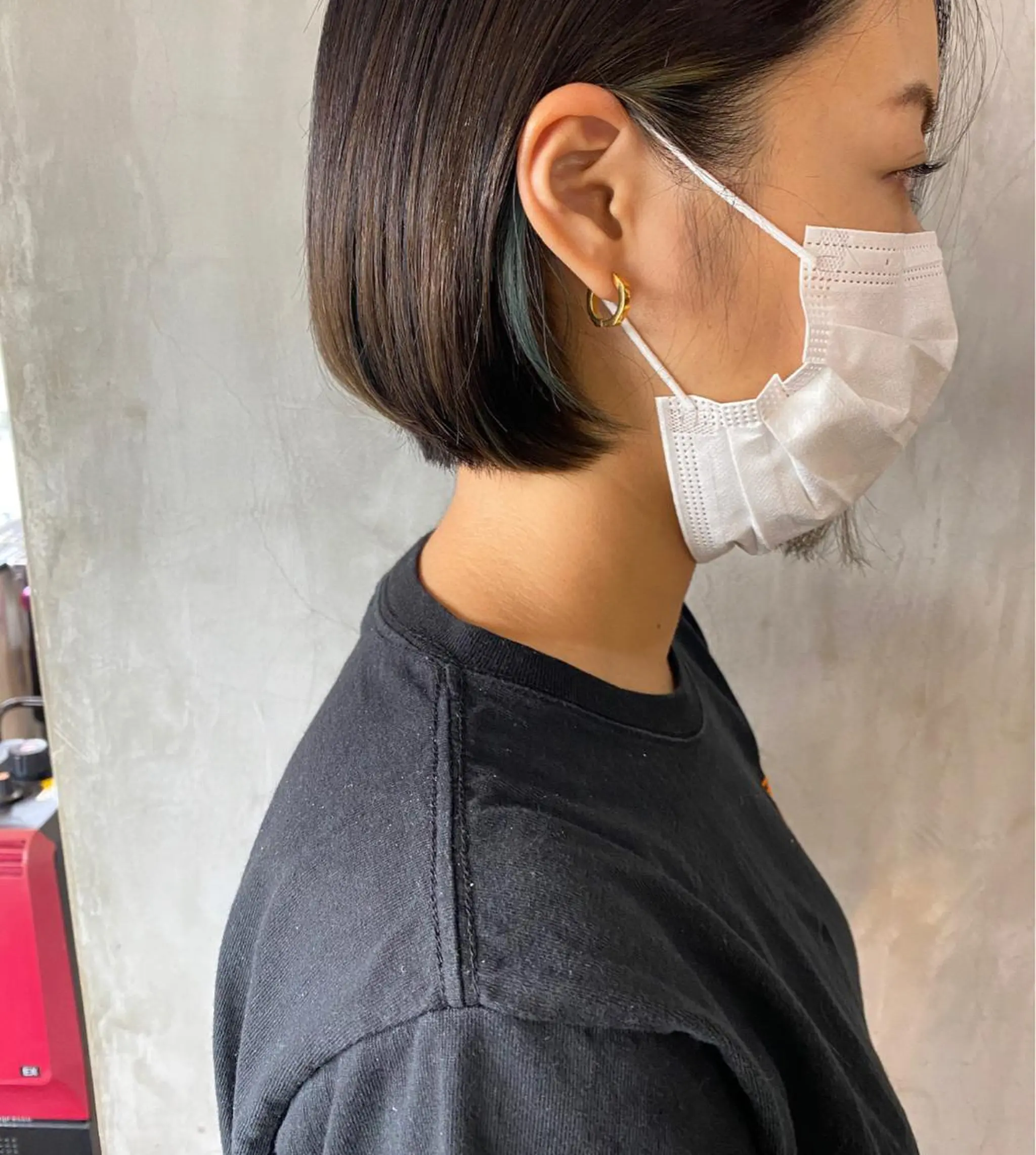 ショート カラー ヘアアレンジ stylist/蛯谷 珠里のヘアスタイル