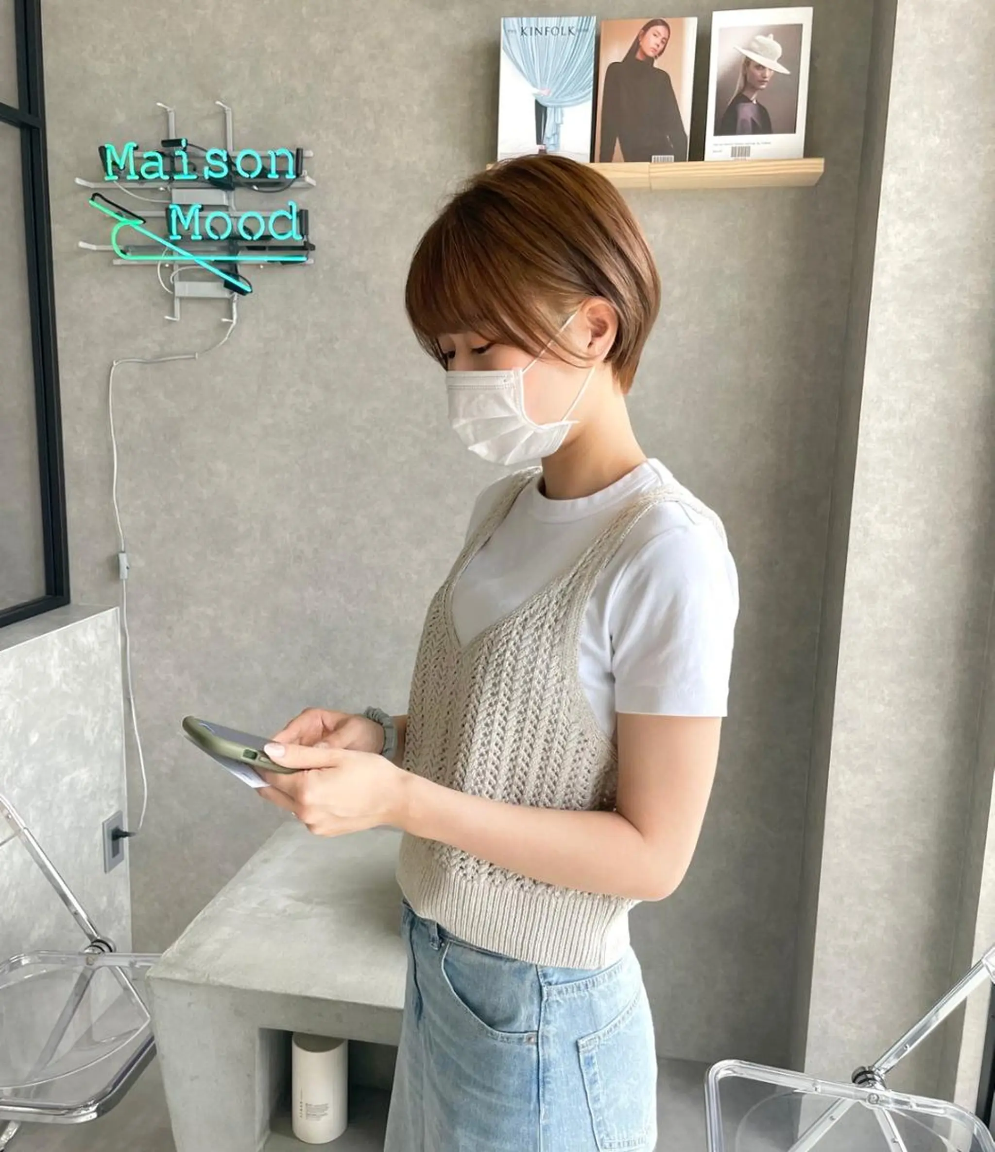 ショート 河原 亮のヘアスタイル