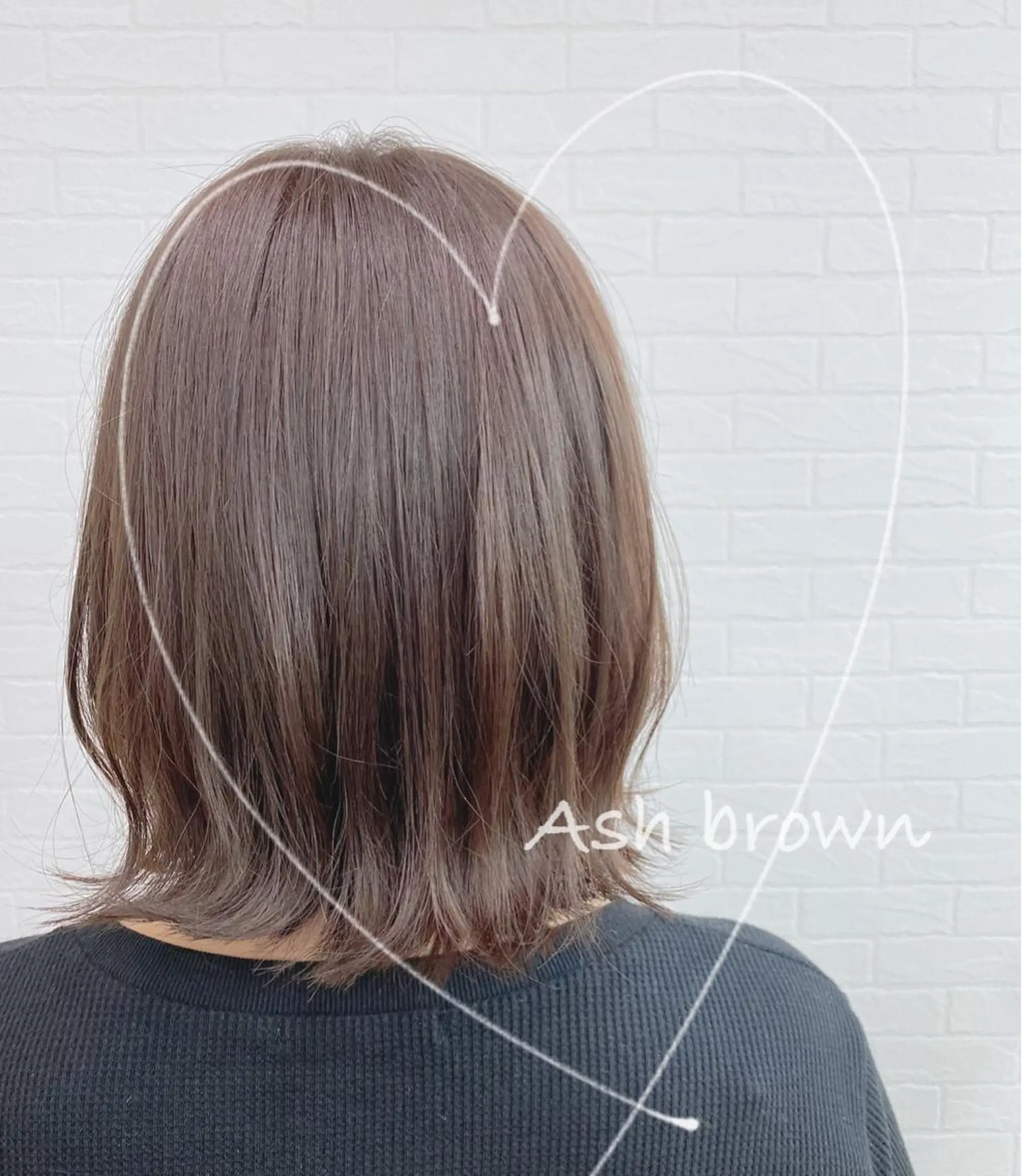 ミディアム カラー ブラウンカラー 透明感カラー GRANLUSSO 〜グランルッソ駅前店所属・木口 嘉美のヘアスタイル