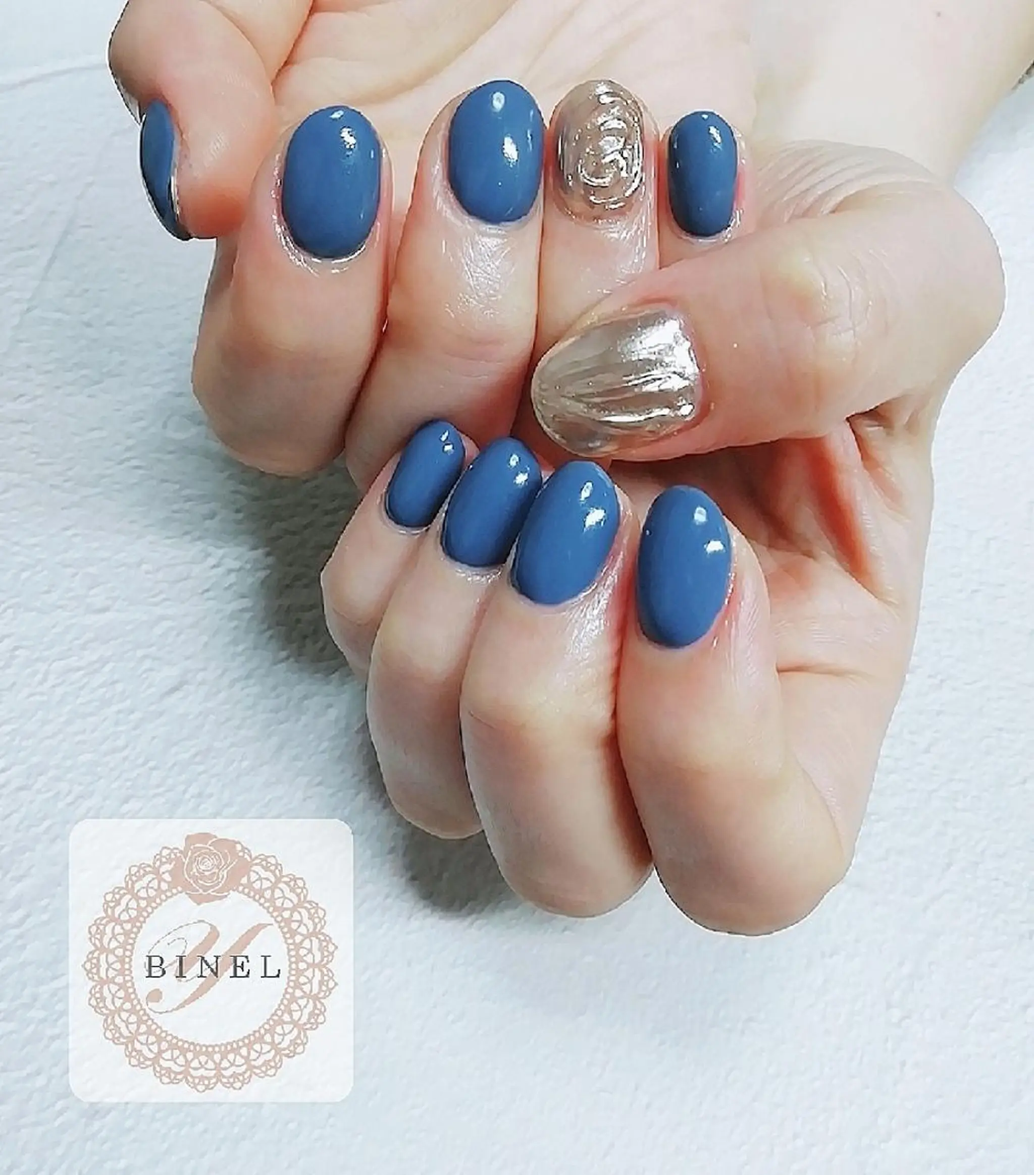 ネイル 持ち込み ハンドネイル Nail Salon Y.BINELのネイルデザイン