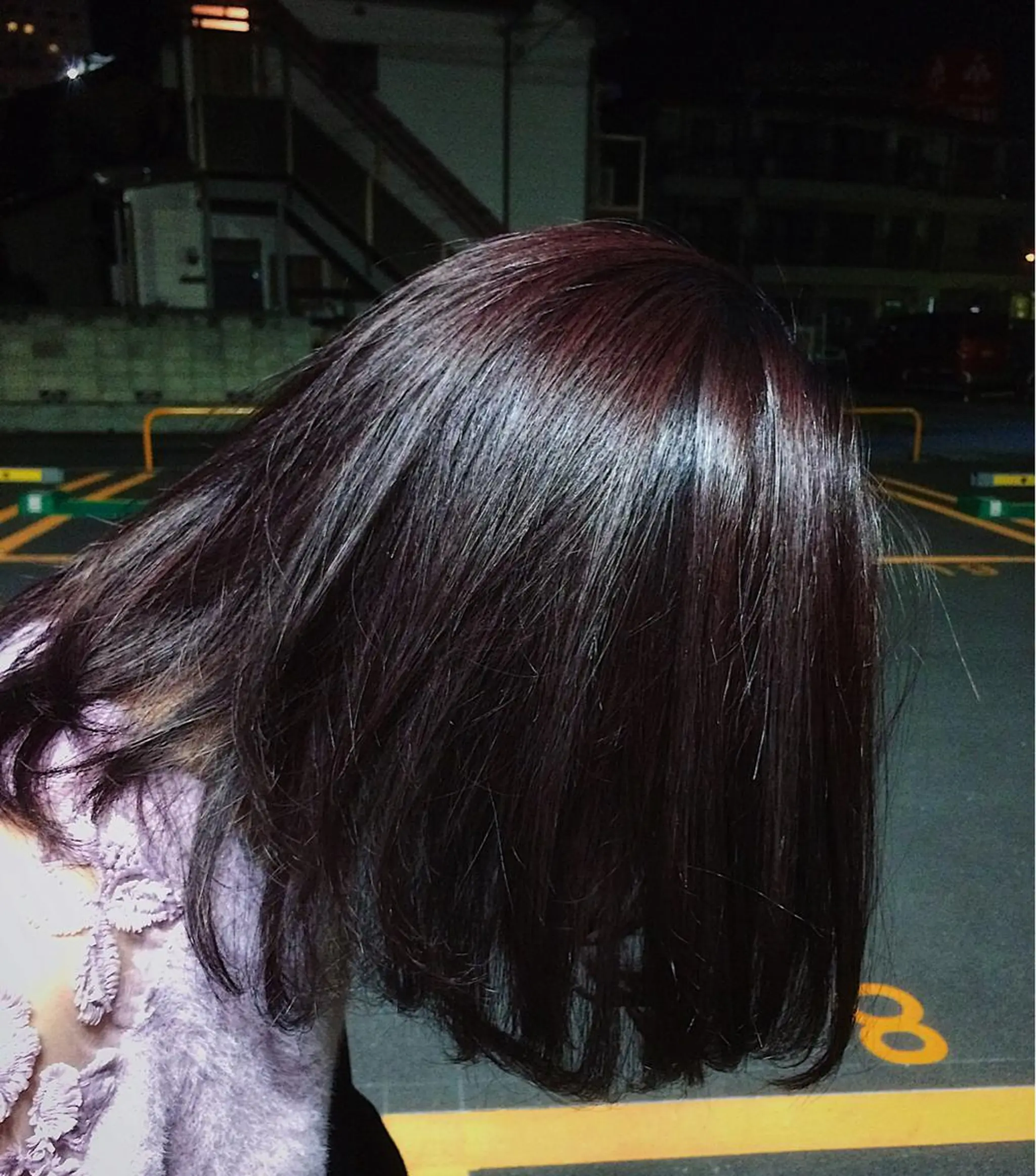 ミディアム カラー ヘアアレンジ レッドカラー バイオレットカラー 遠藤悠大/メンズ縮毛 /メンズカットのヘアスタイル