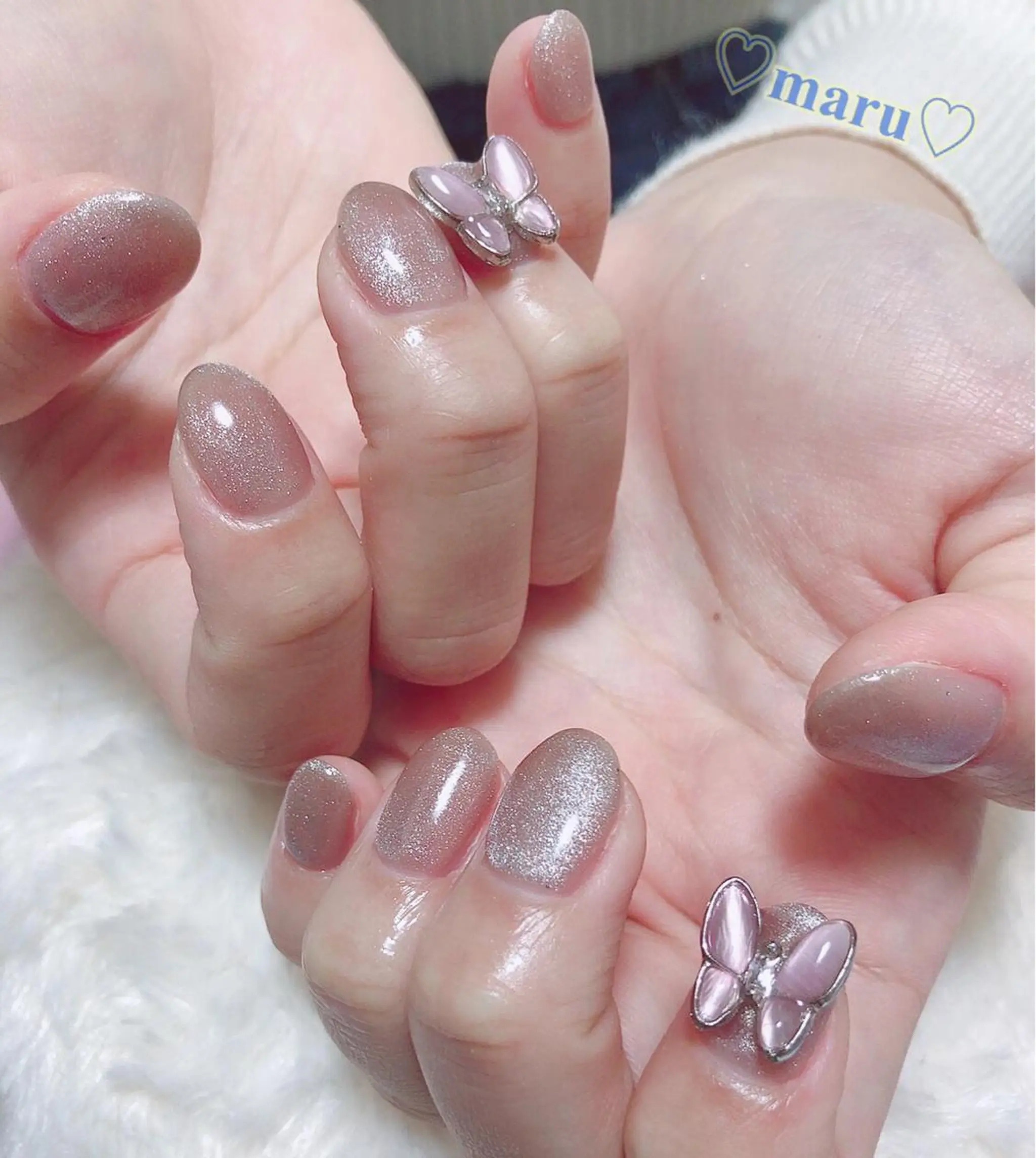 ネイル ハンドネイル フットネイル まるみ ♡のネイルデザイン