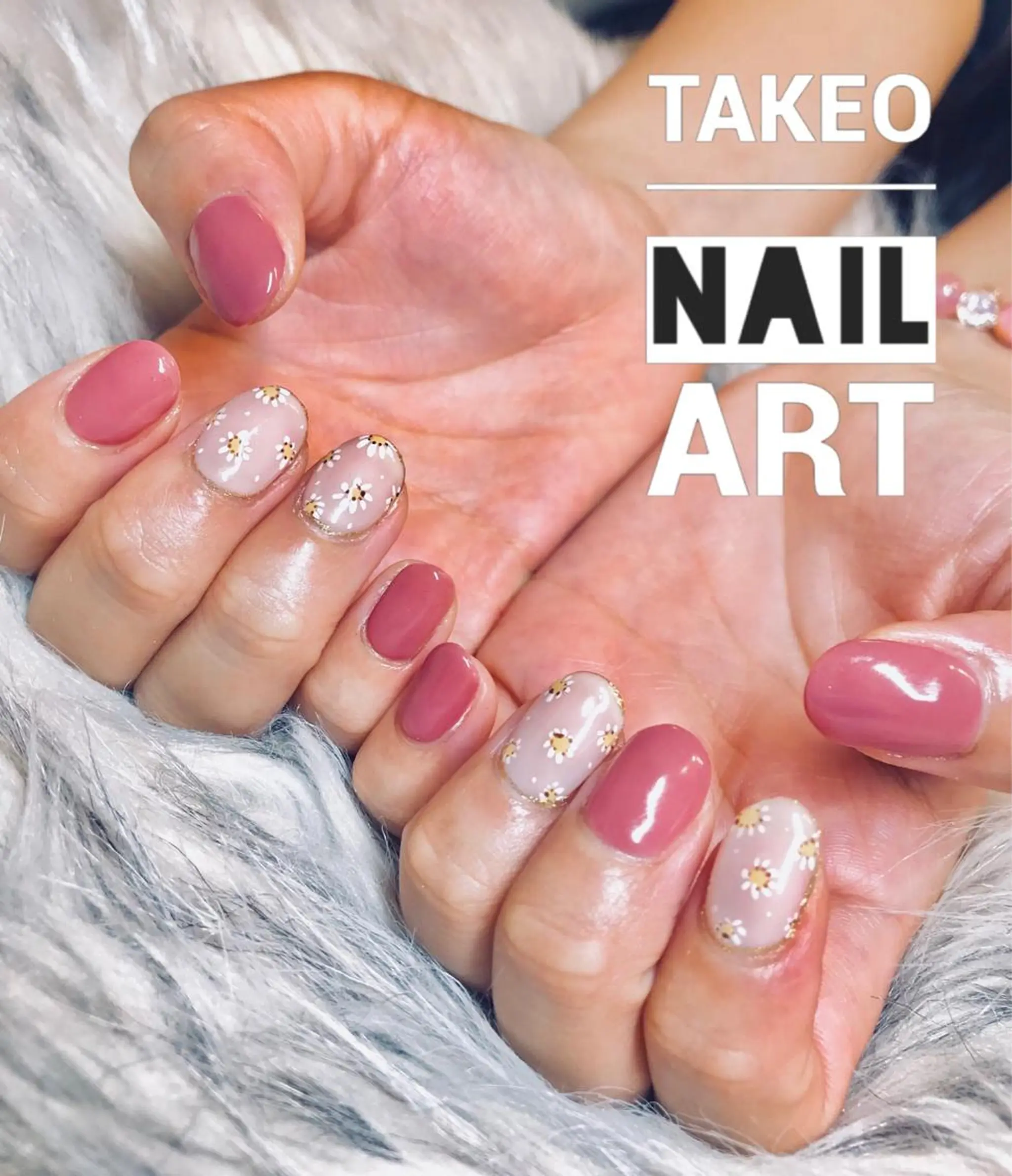 ショート ネイル ハンドネイル ハンドケア nail&eye Aoのマツエク・マツパデザイン