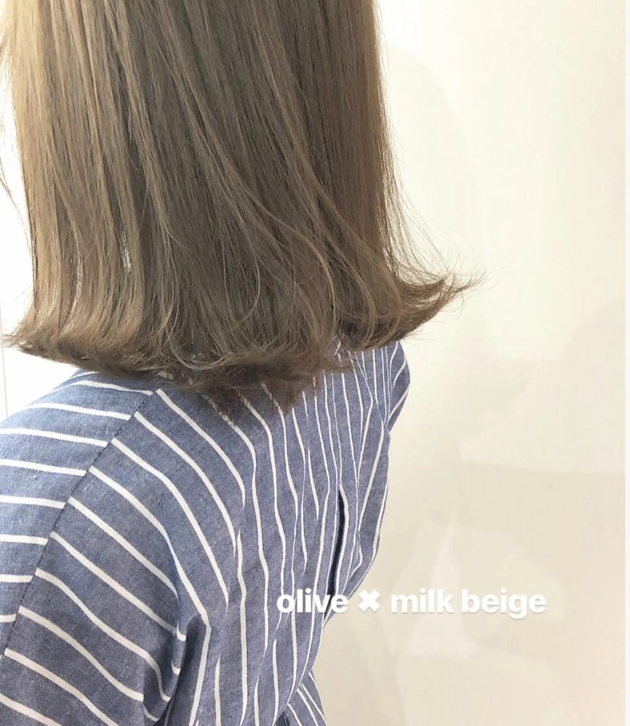 ミディアム カラー ベージュカラー ヘアカラー トリートメント autre所属・大久保 ひでなりのヘアスタイル