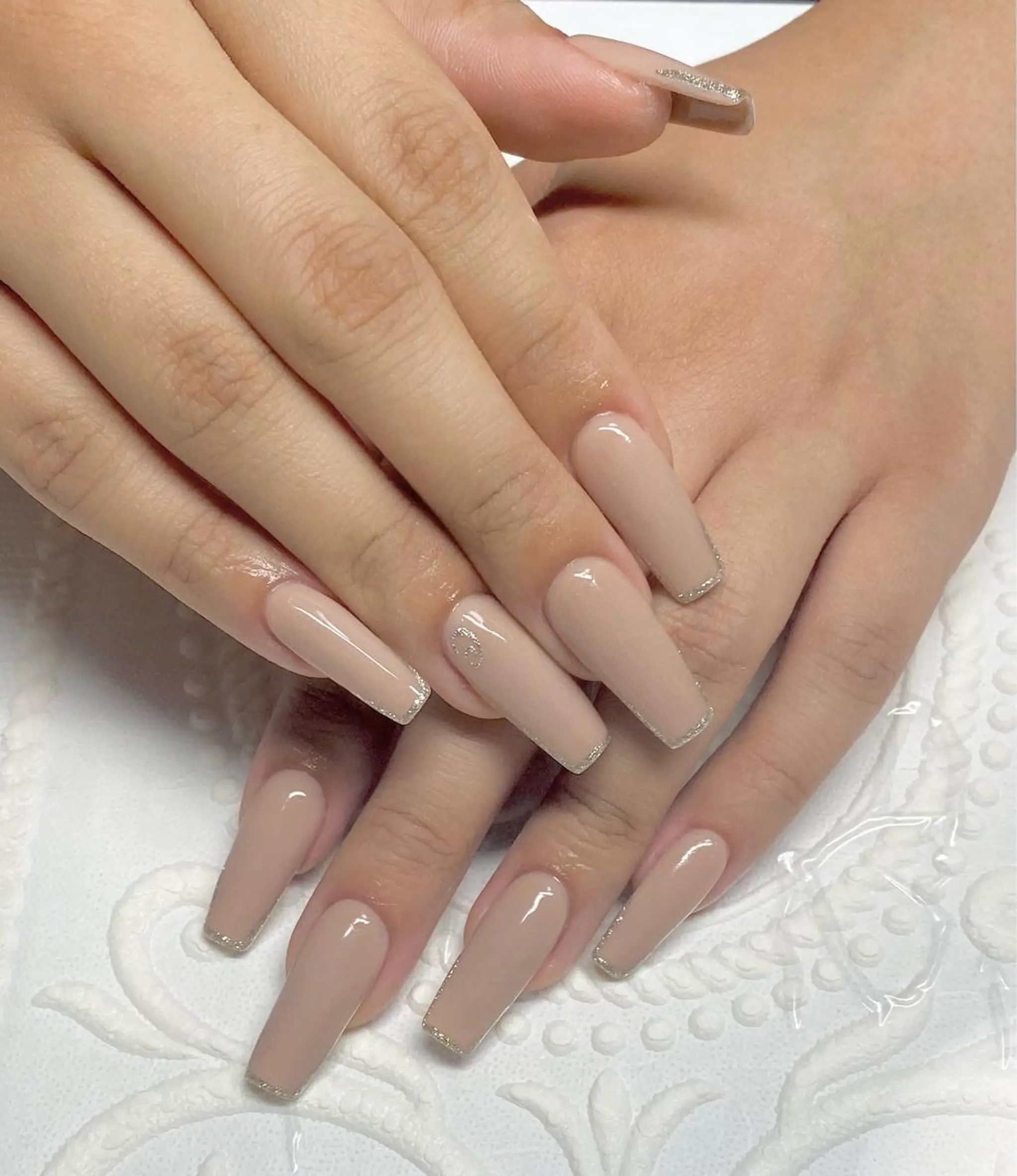 ロング ネイル ラメ(グリッター) lune nail_2017のその他イメージ