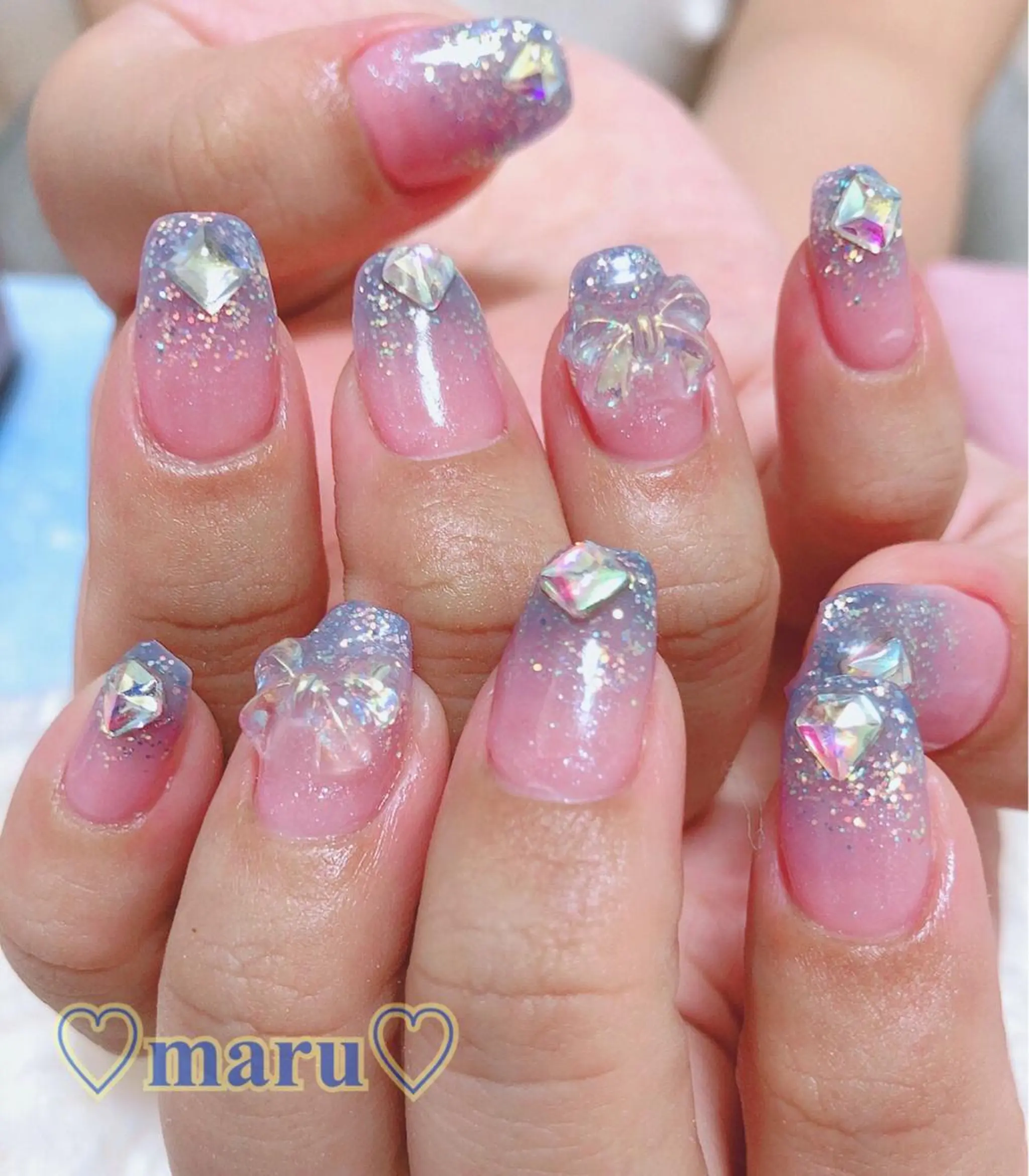 ネイル ハンドネイル フットネイル まるみ ♡のネイルデザイン