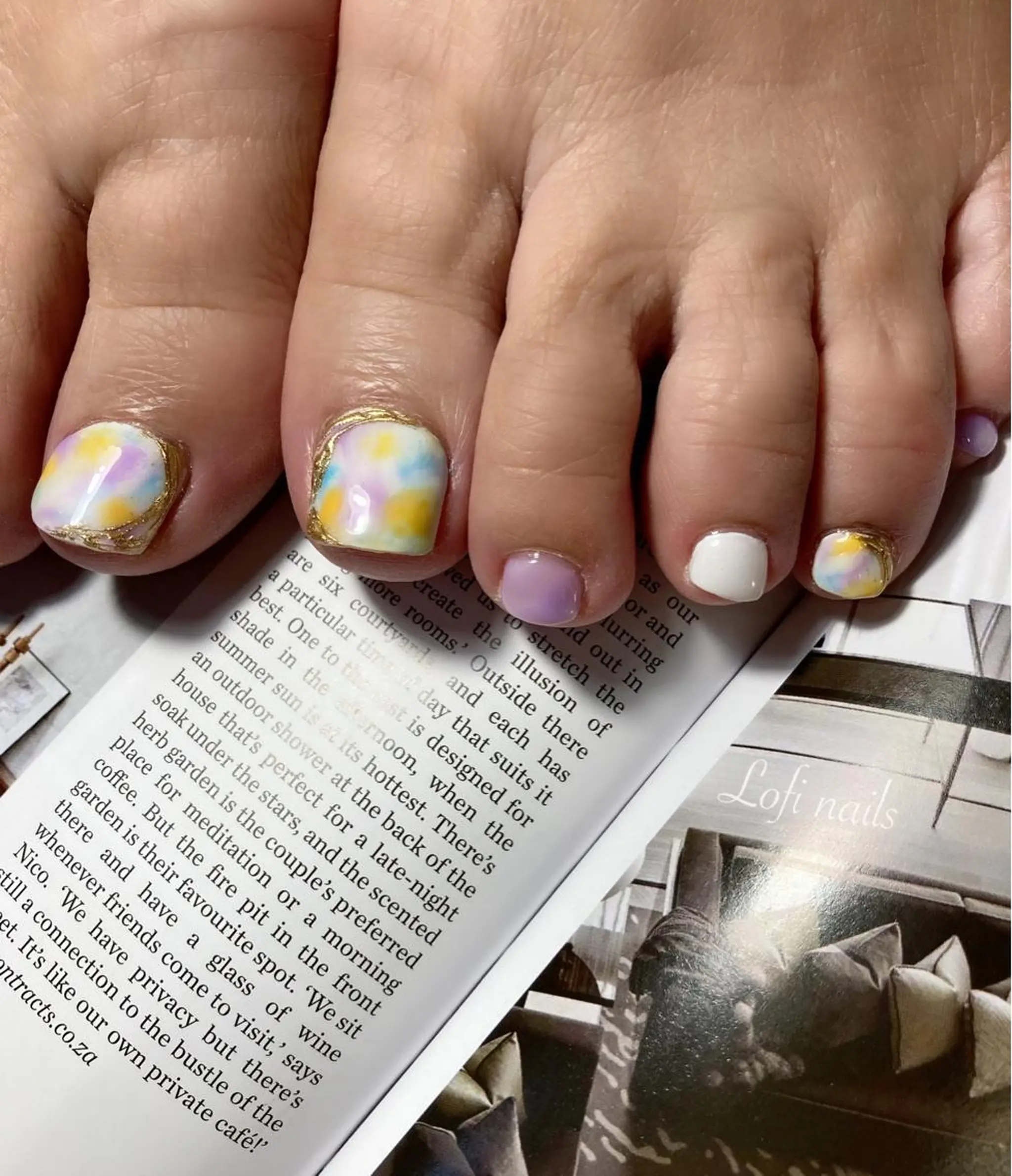 ネイル アートネイル Lofi nails ゆきこのネイルデザイン