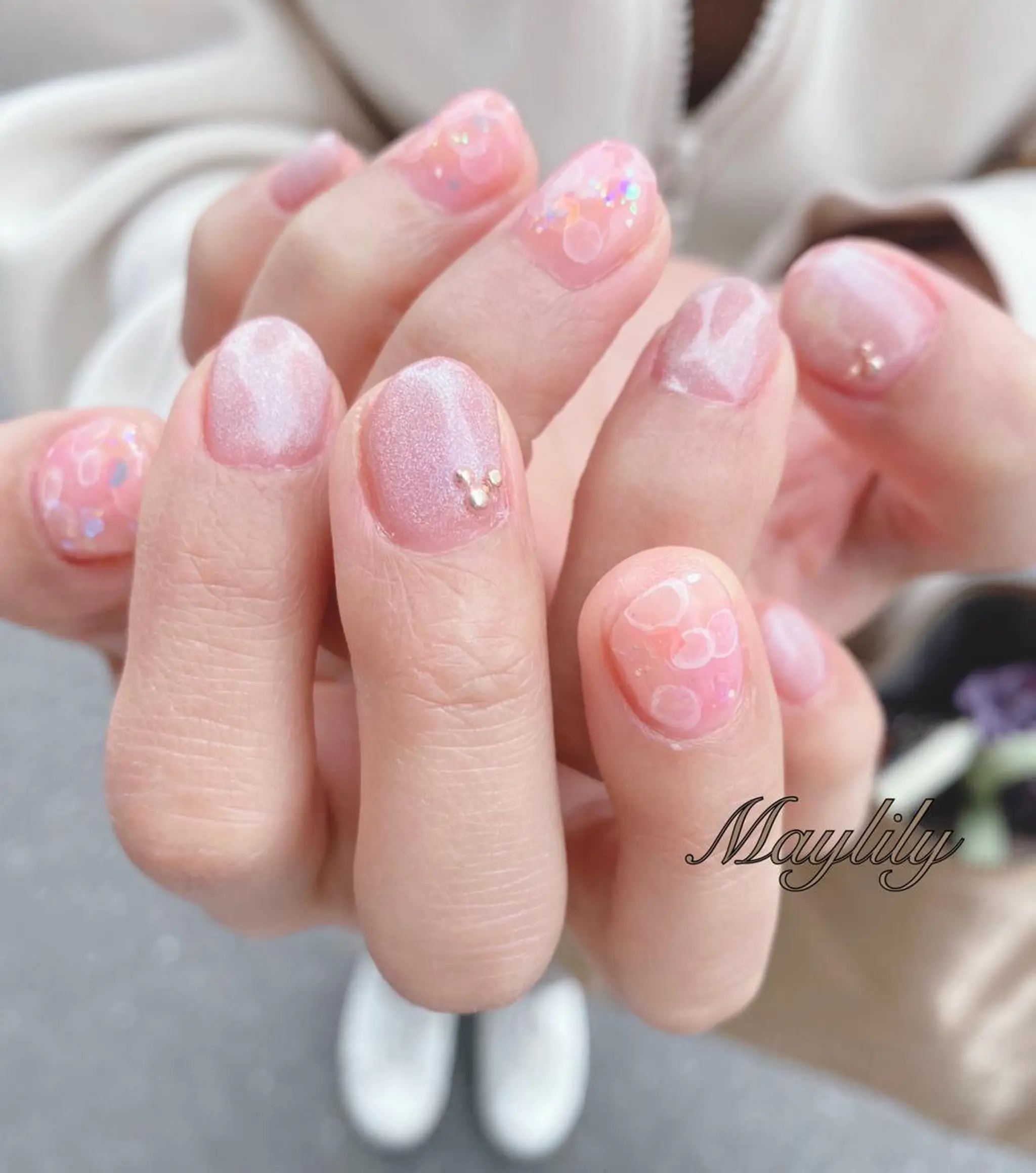 ネイル ハンドネイル Nail care salon Maylily所属・Nail salon Maylilyのネイルデザイン