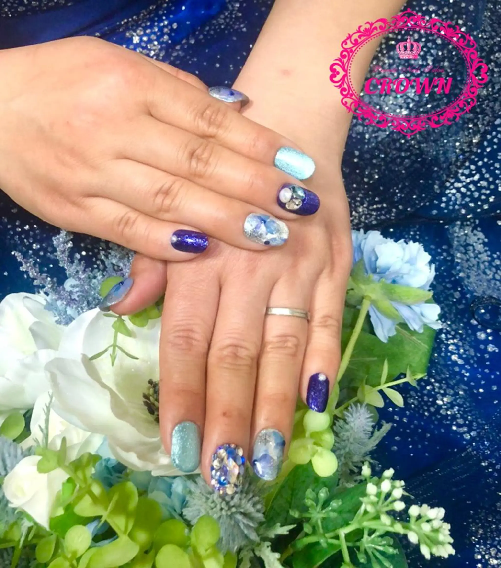 ネイル CROWN プライベートサロンのネイルデザイン