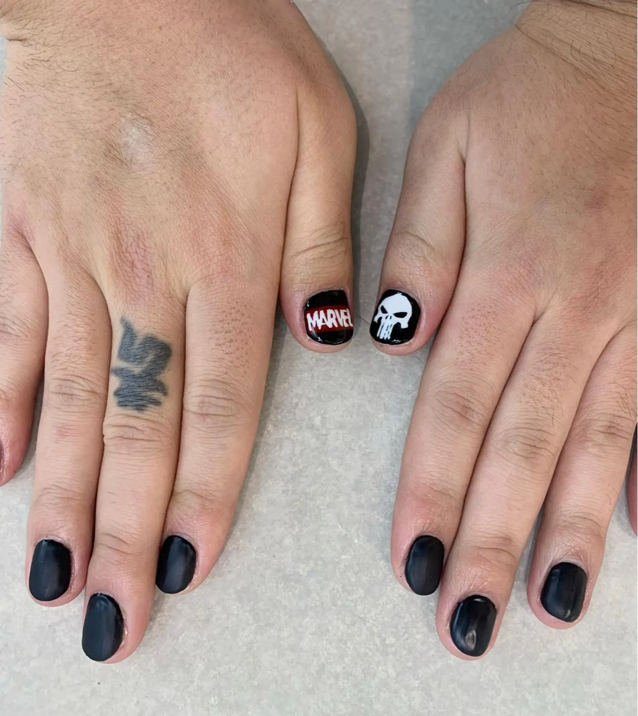 ネイル メンズネイル ハンドネイル Kureha/ネイル トレンドヘアのヘアスタイル