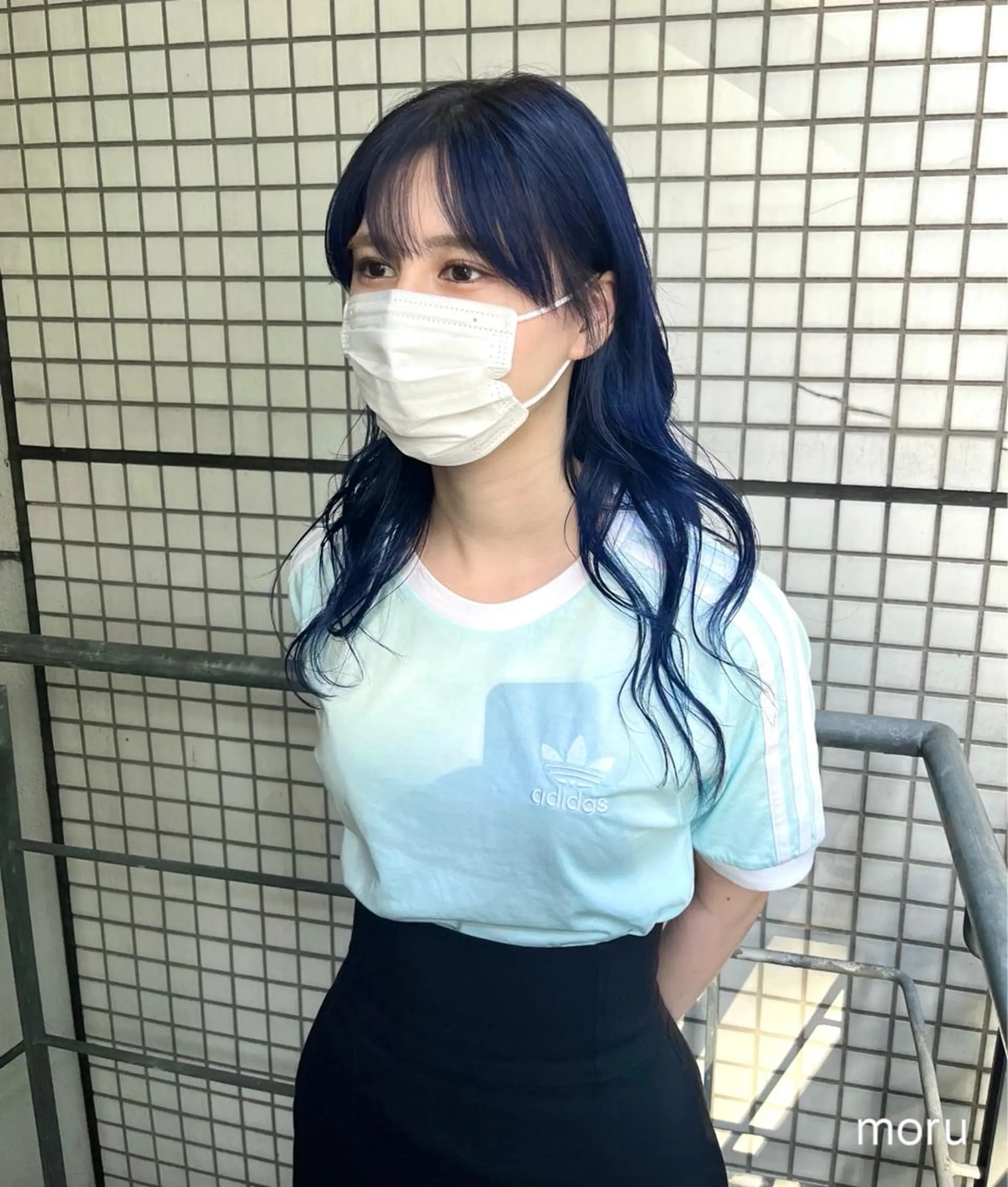 ロング カラー ブリーチ 透明感カラー 💠つたふうか/ 韓国/メンズヘア💠のヘアスタイル