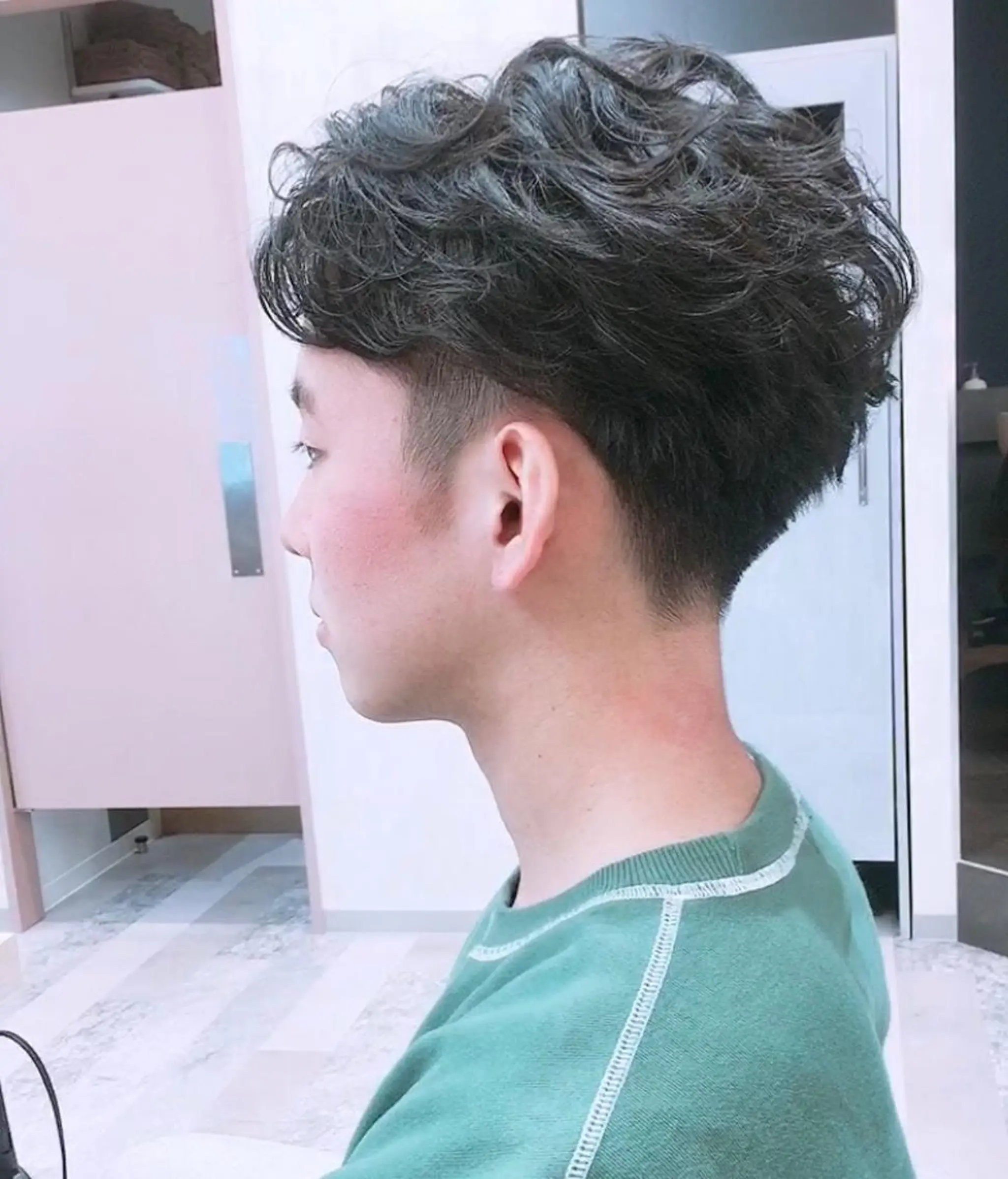 ショート ショートヘア カット パーマ The Apartment of Solon所属・MATSU. K.のヘアスタイル