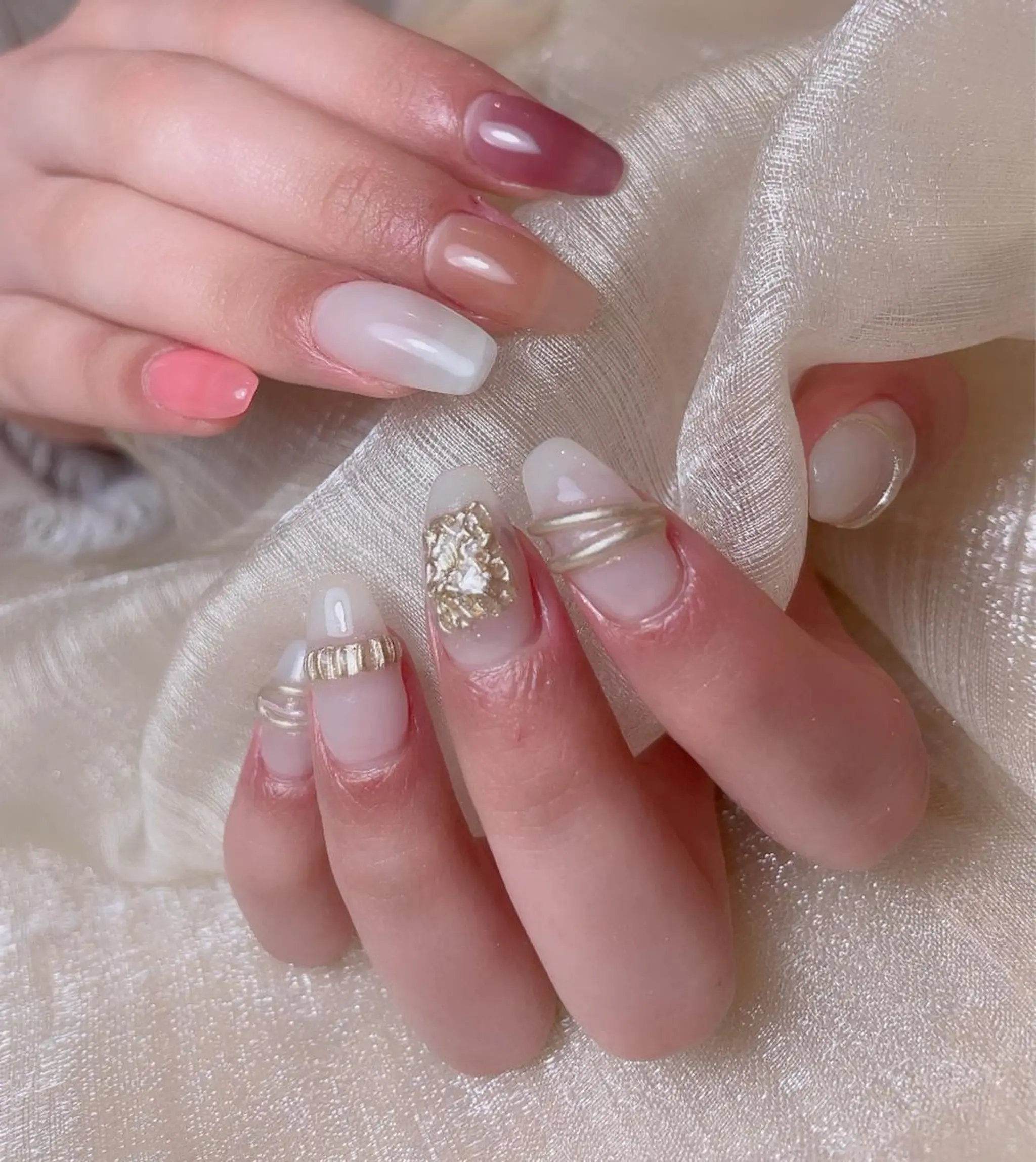 ネイル ハンドネイル 南野 由希のネイルデザイン