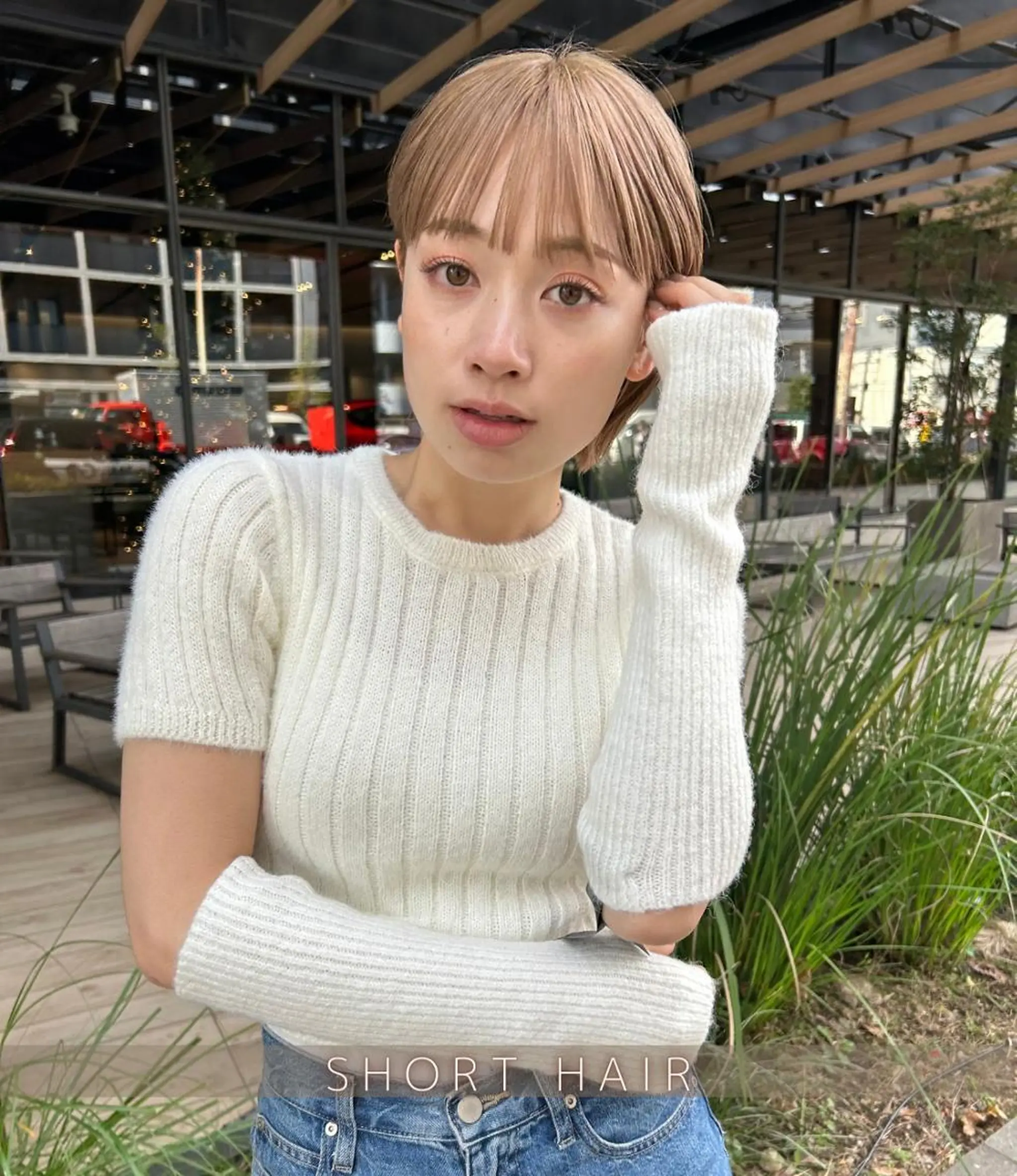 ショート 河原 亮のヘアスタイル