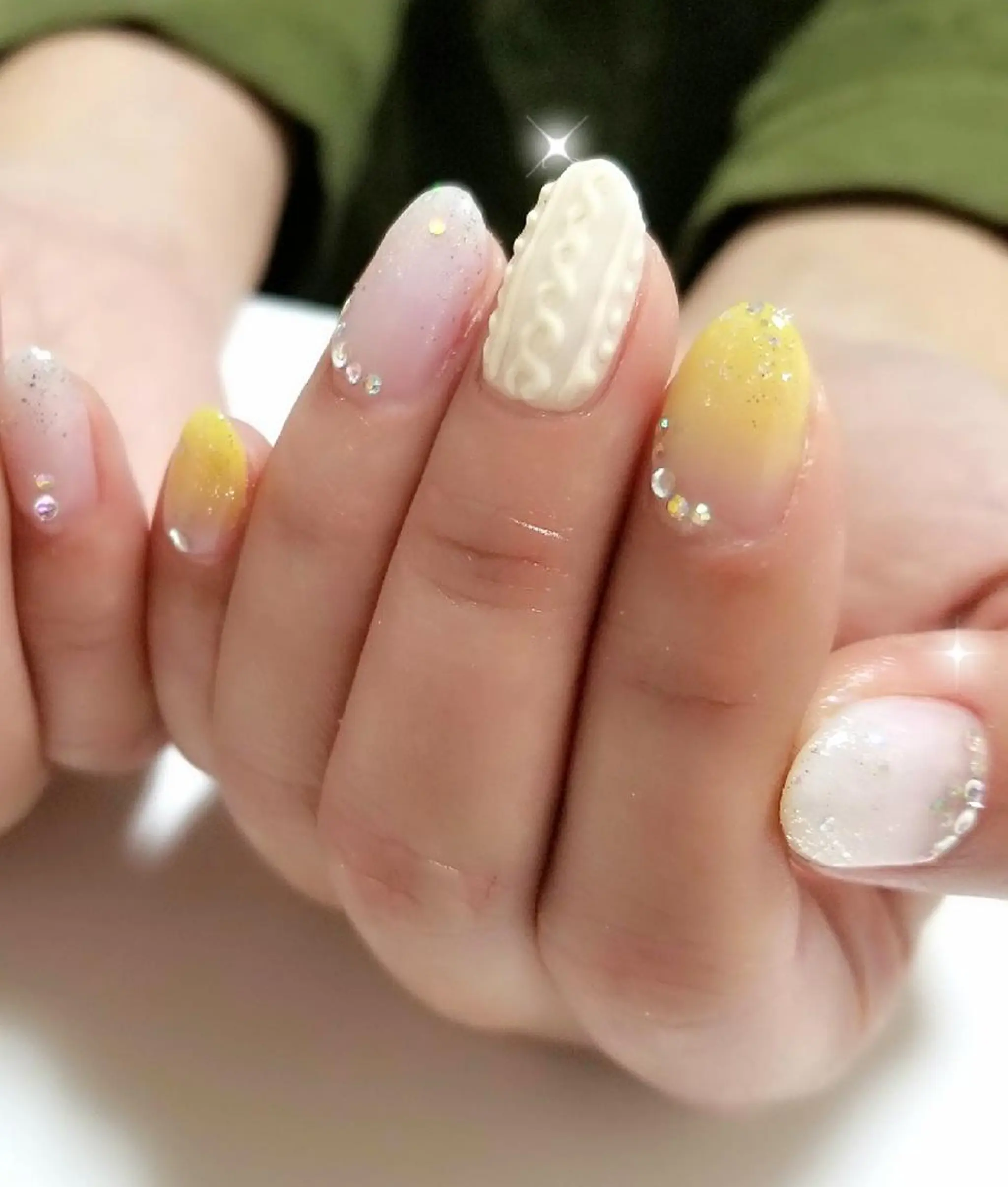ネイル 春ネイル Lien nail リアン　ネイルのネイルデザイン