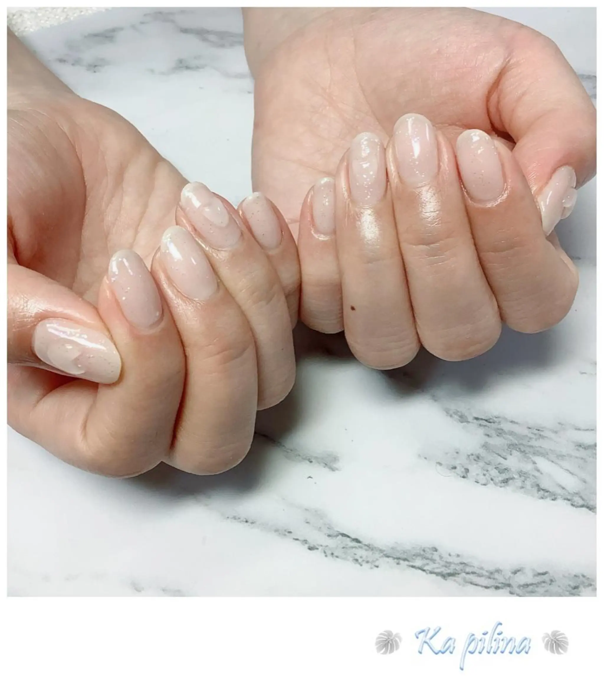 ネイル ニュアンスネイル Nail salon Ka pilinaのネイルデザイン