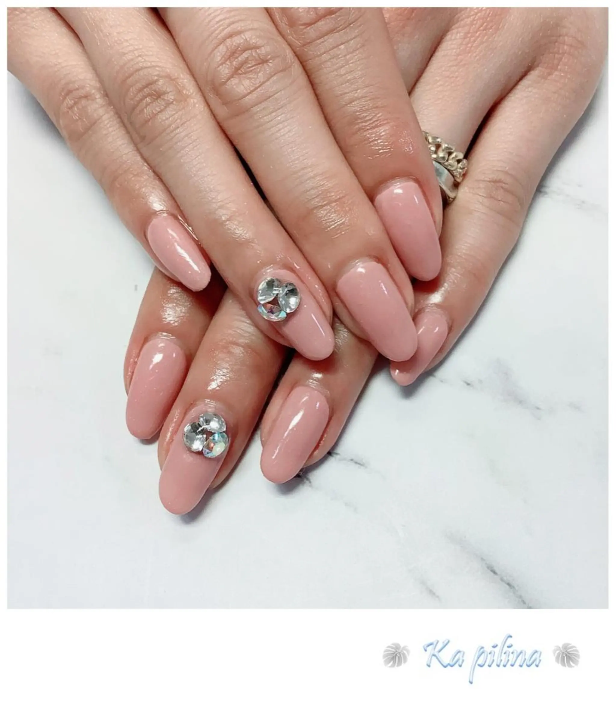 ネイル オフィスネイル シンプルネイル Nail salon Ka pilinaのネイルデザイン
