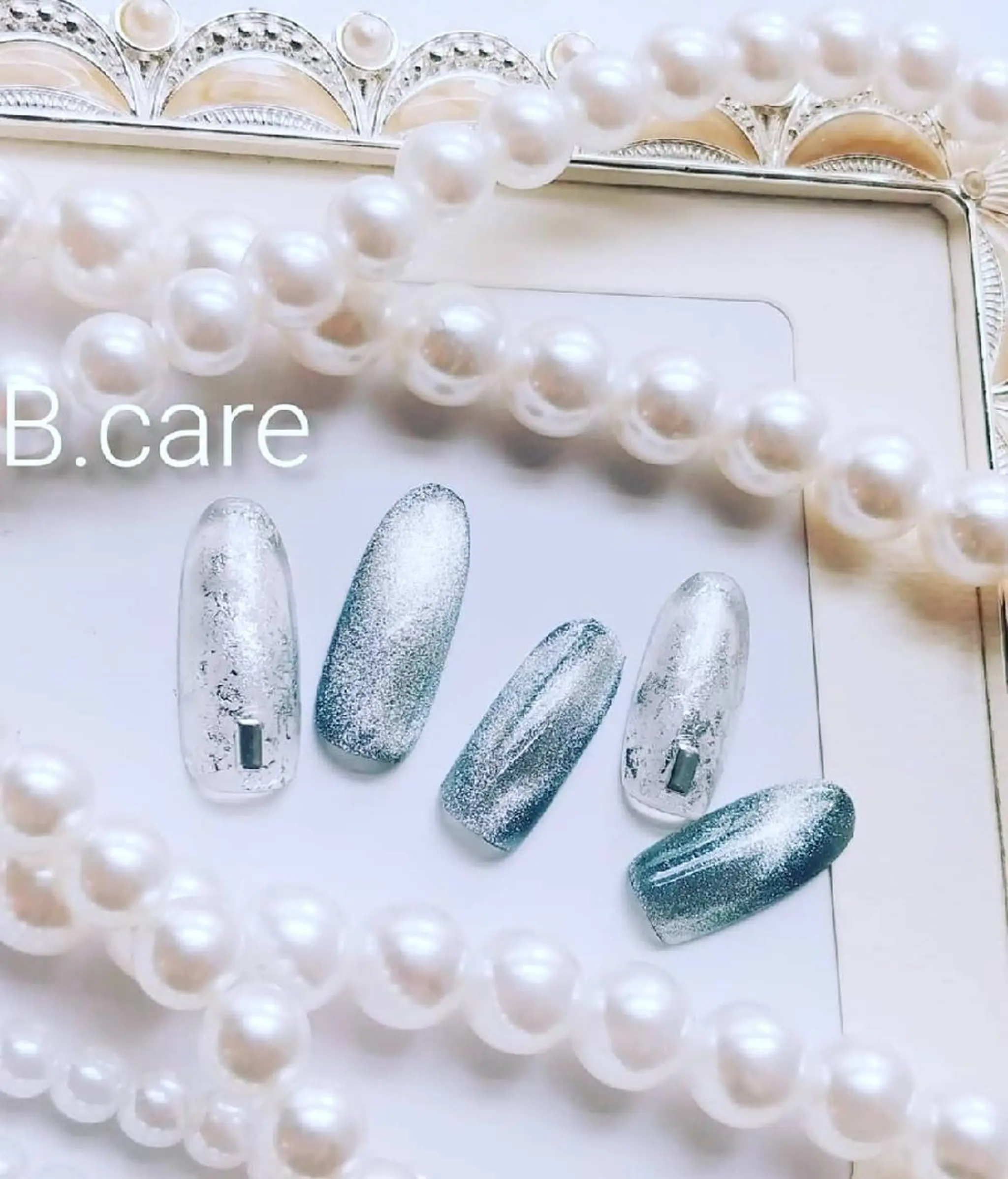 ネイル マグネットネイル B.care自由ヶ丘所属・早坂  のネイルデザイン