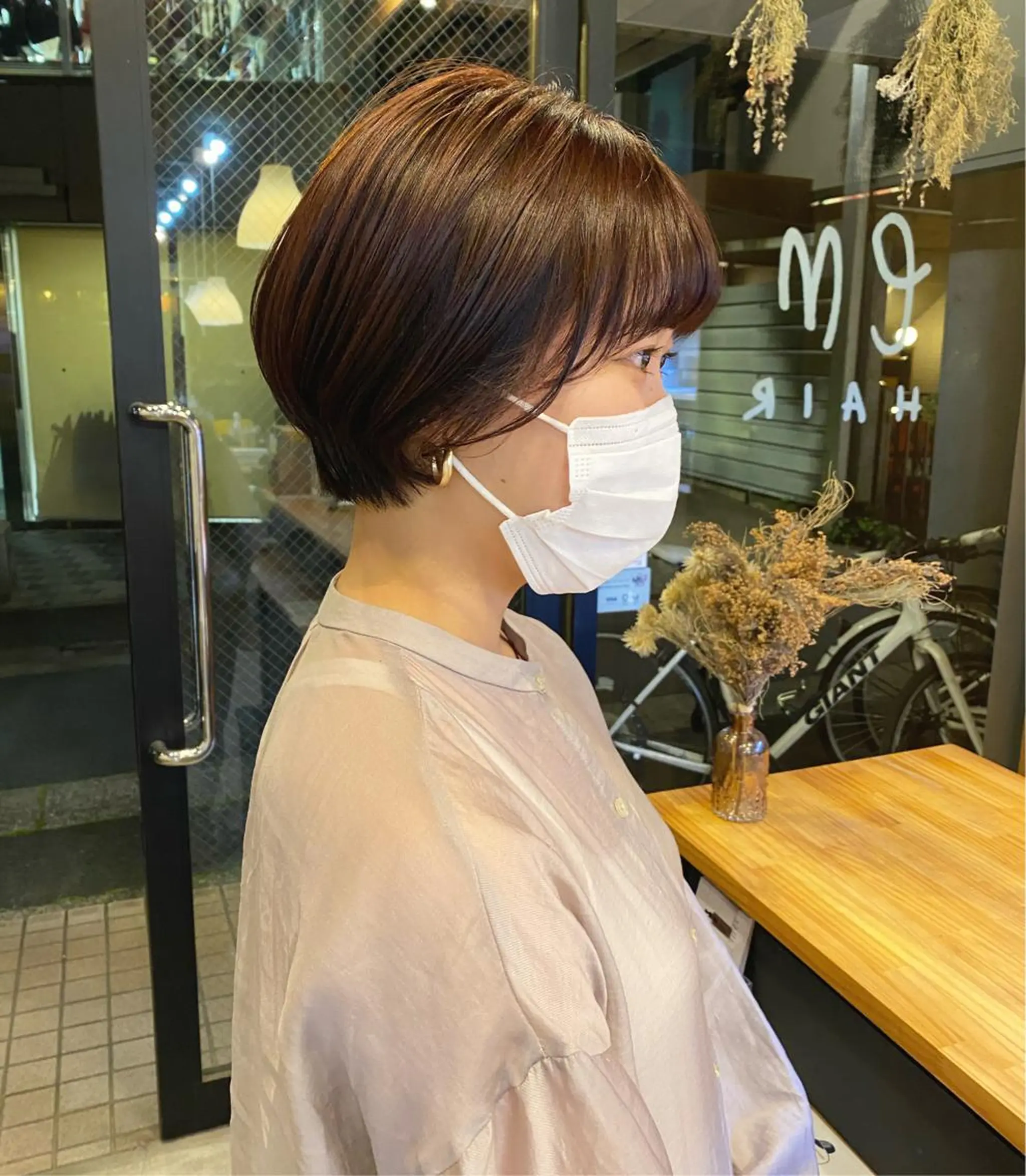 ショート カラー カット ヘアカラー パーマ トリートメント ヘッドスパ 柔らかいcolor 🌿harukaのヘアスタイル