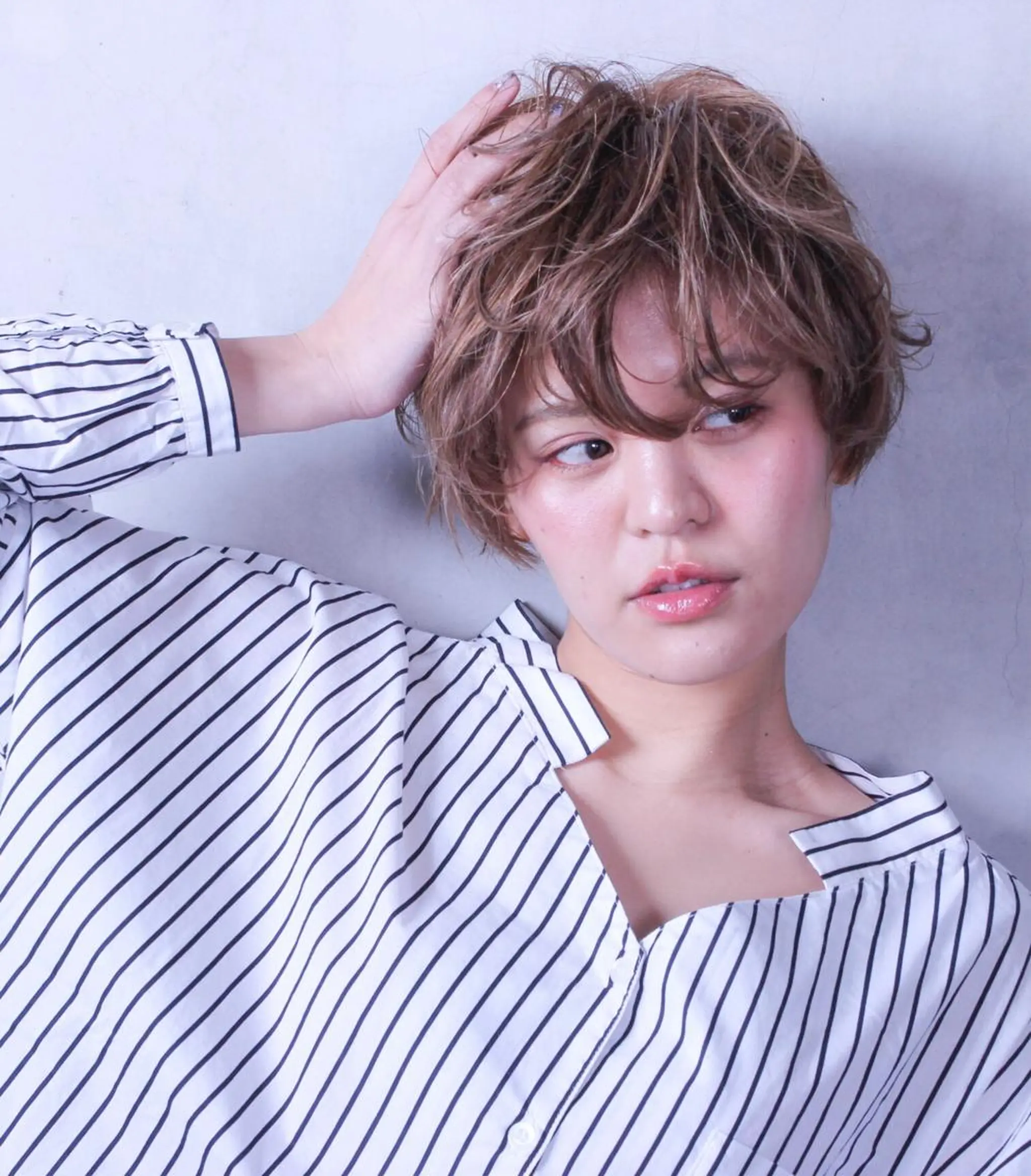 ショート &-hair salon 髪質改善＆ツヤ髪＆美髪所属・＆-HAIR佐藤 ゆいモデル募集中のヘアスタイル