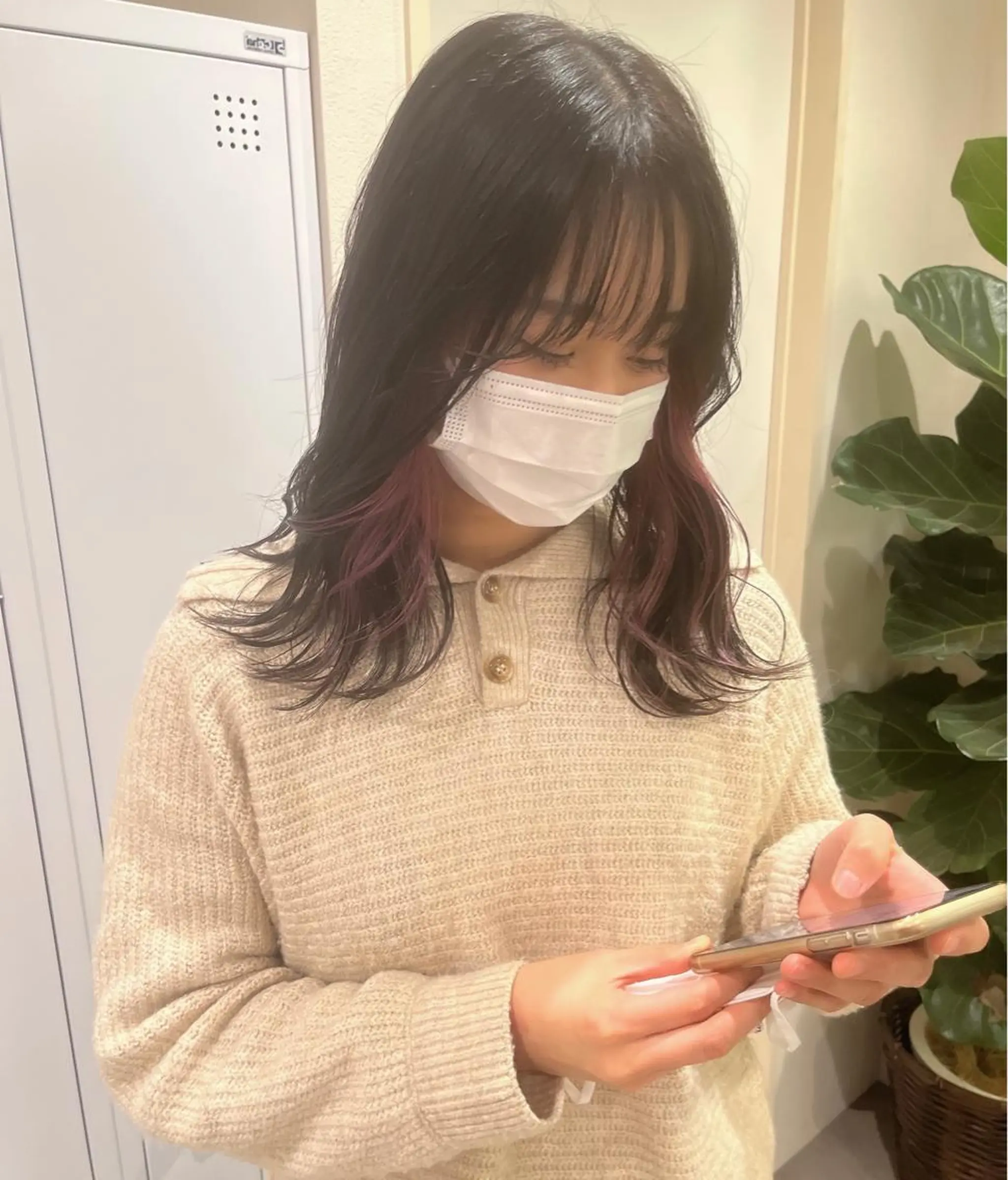 カラー ヘアカラー eNN『エン』所属・河原 楓樹のヘアスタイル