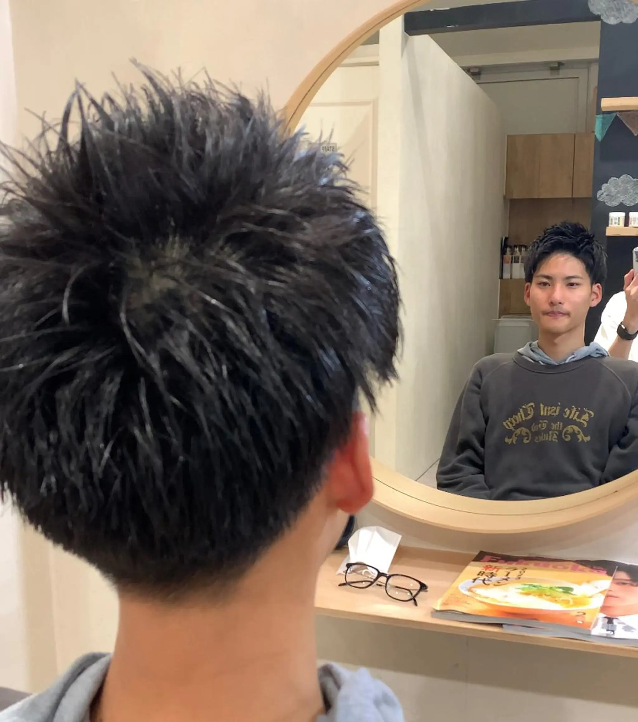 ショート メンズ ショートヘア カット ヘッドスパ Liberty 店長 TAJIMAのヘアスタイル