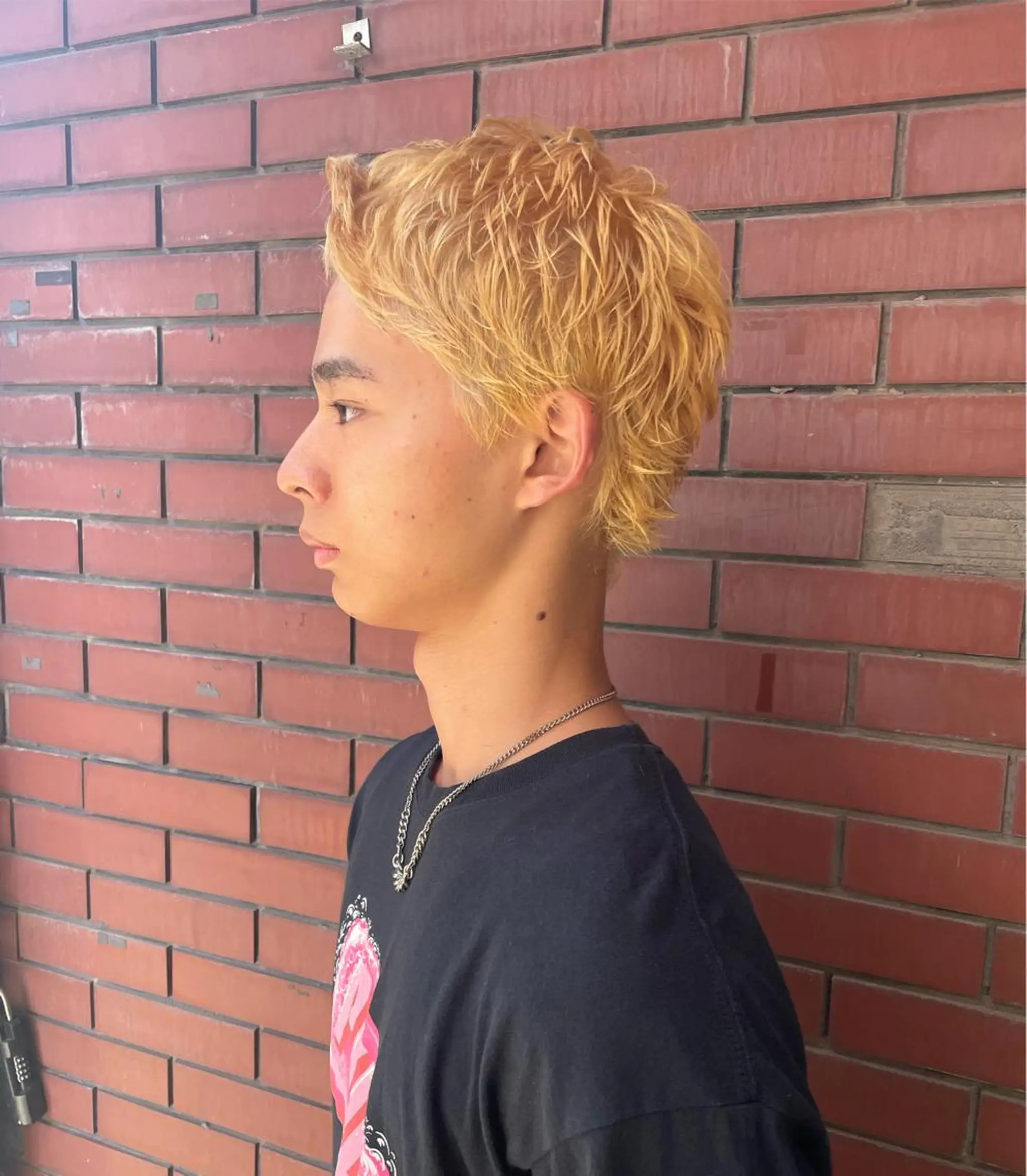 ショート カラー メンズ スパイキーショート ブロンド ショートヘア カット ヘアカラー トリートメント 【柏メンズパーマ職人 】店長　KAZUMAのヘアスタイル