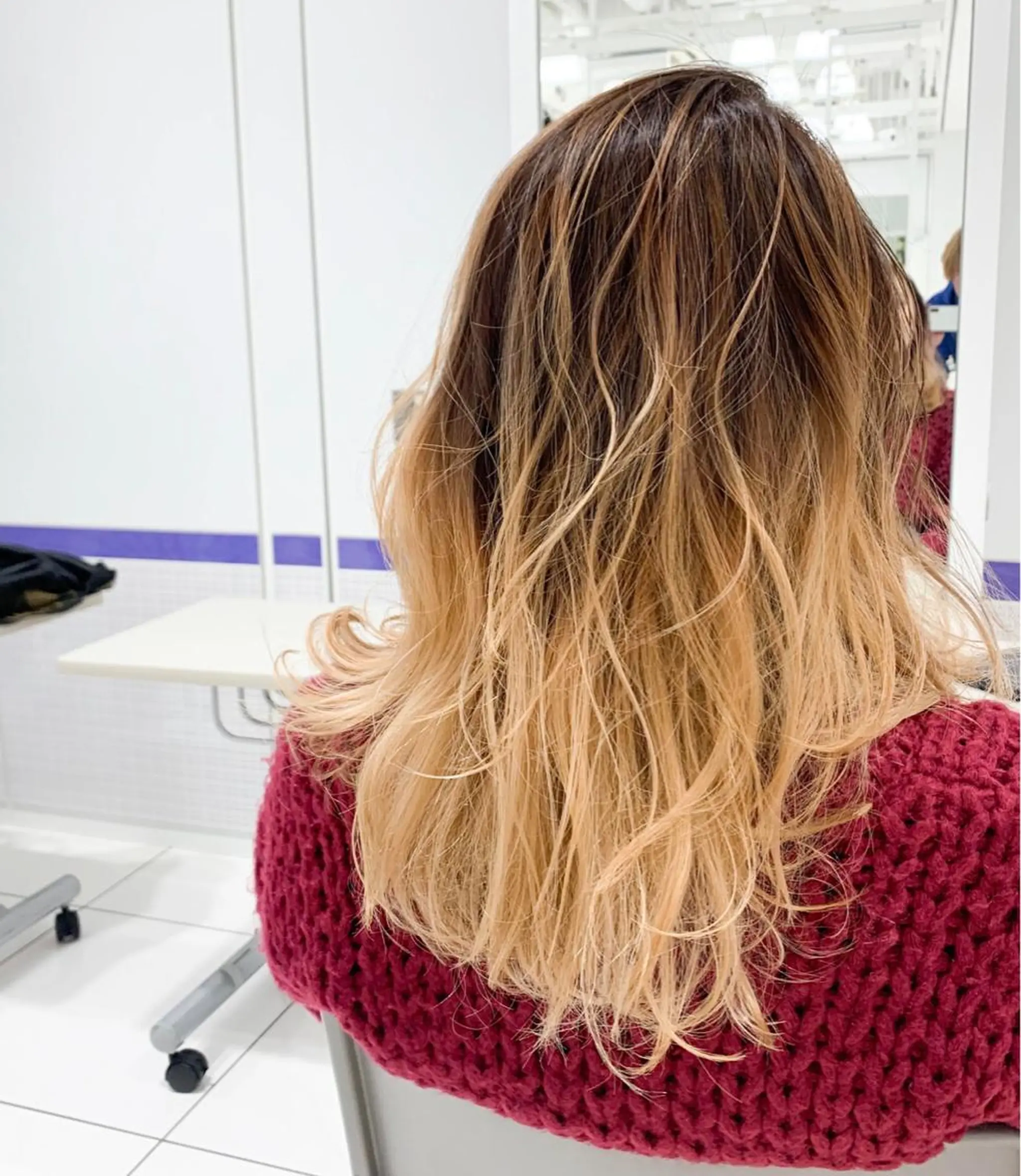 カラー バレイヤージュ ブロンド オダ カツヤのその他イメージ