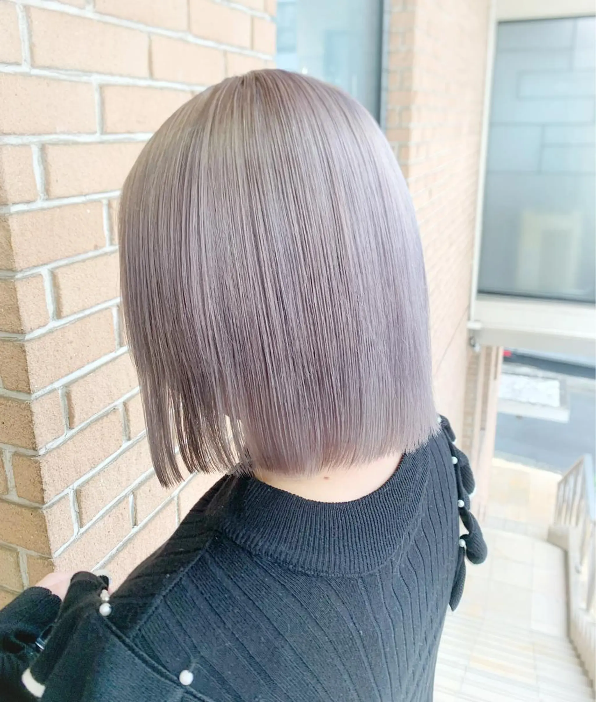 ミディアム カラー ヘアアレンジ ブリーチ ヘアカラー ピンクカラー🩷 ヘアセットＮＯ.1のヘアスタイル