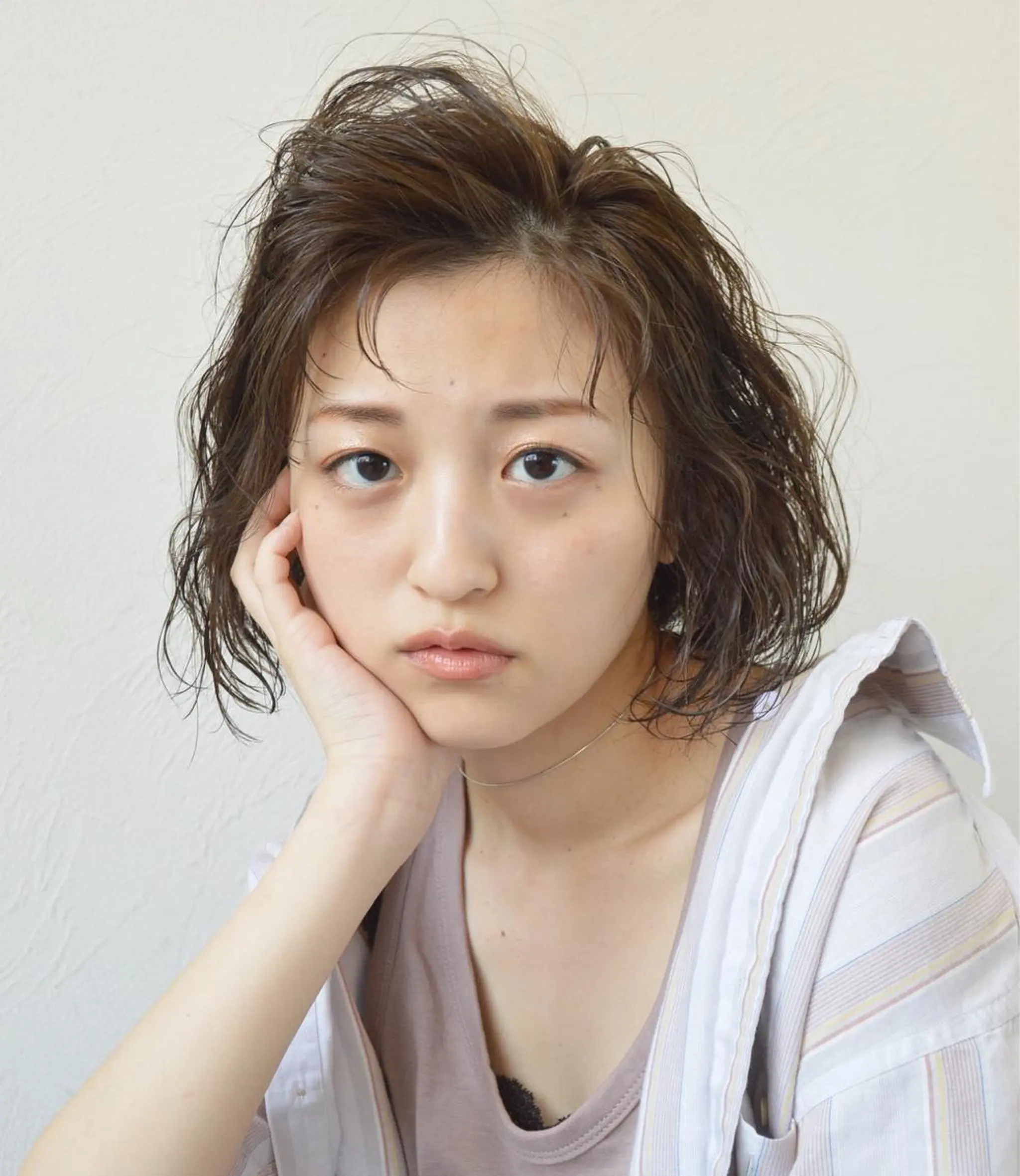 ショート ワンレンボブ ボブ 【今だけブリーチ 限定価格💕】すみのヘアスタイル