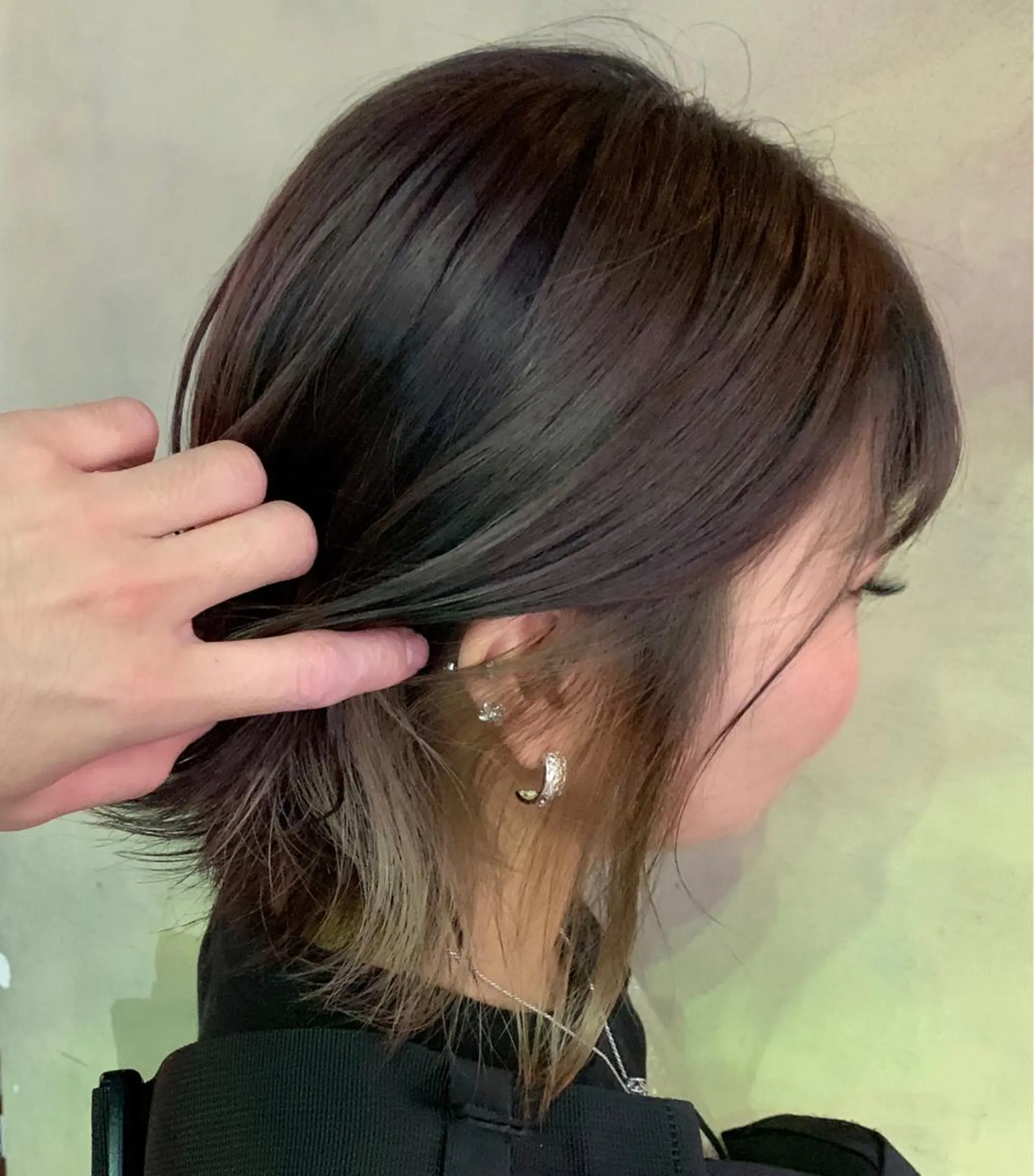 カラー メンズ指名no'1 佐藤　亘のヘアスタイル