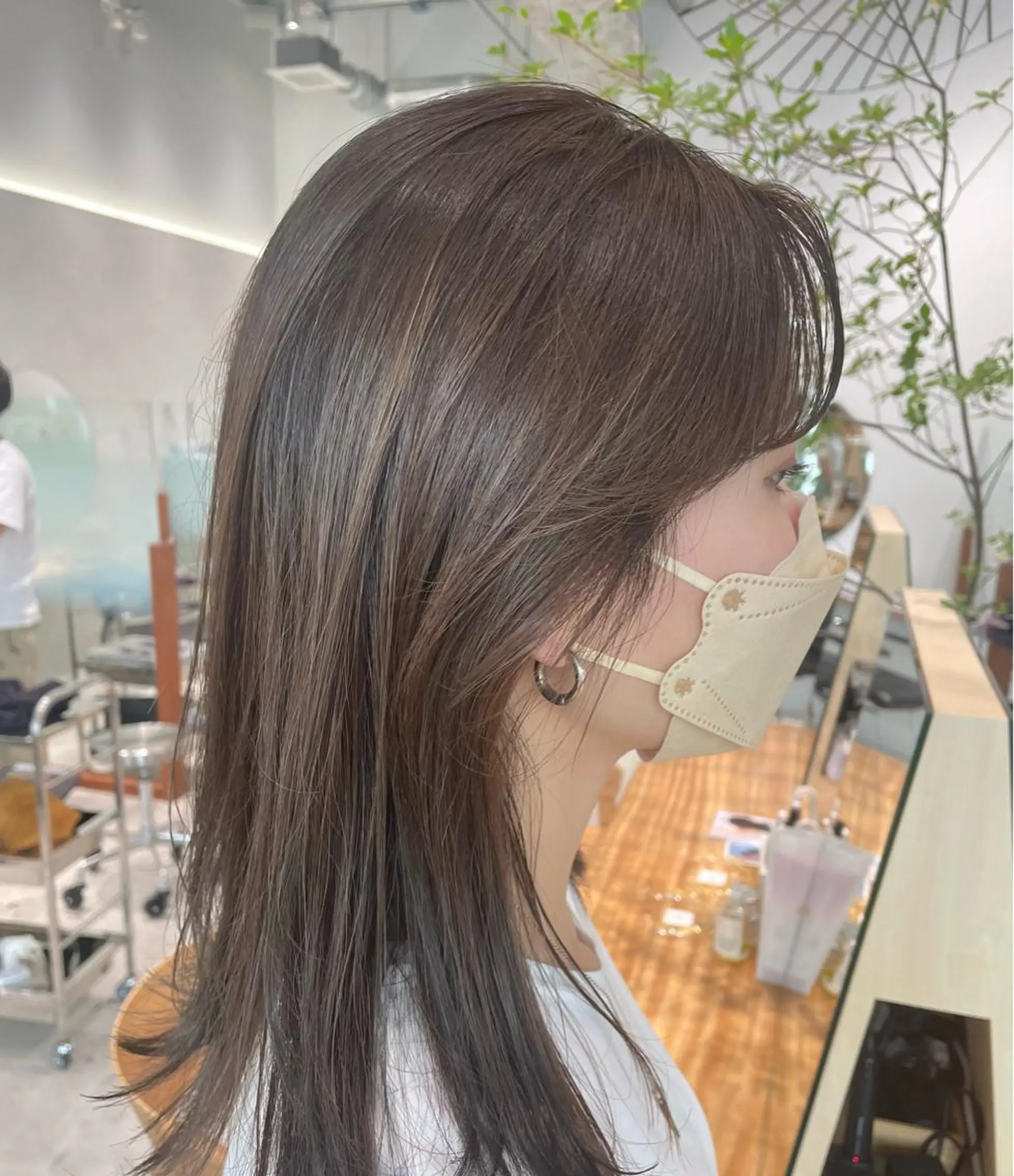 ミディアム カラー ヘアカラー トリートメント joli【ジョリ】所属・mayu ☺︎のヘアスタイル