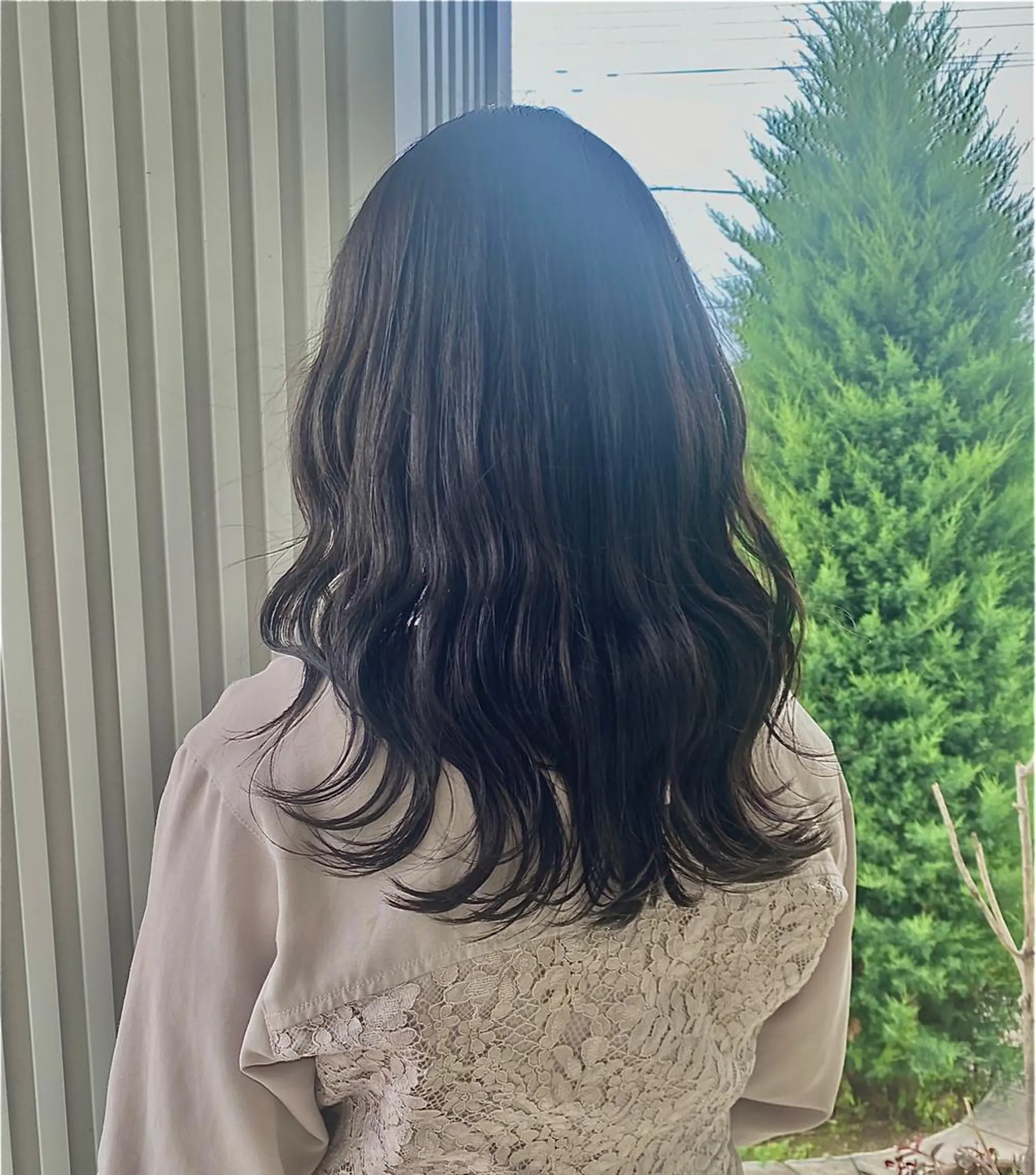 セミロング カラー カット ヘアカラー トリートメント 💚ミヤマ アンナ☘️のヘアスタイル