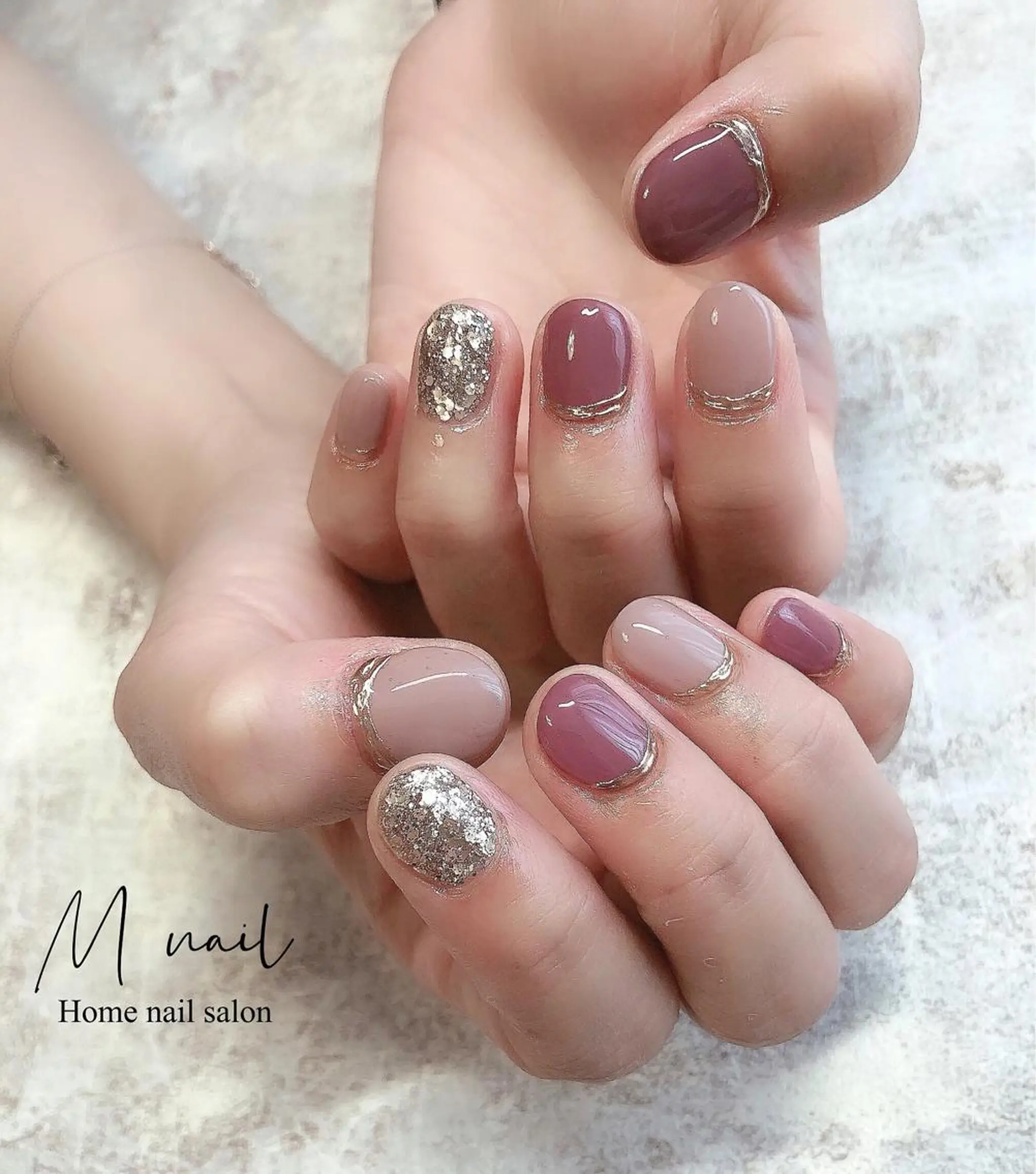 ネイル Home salon M nailのネイルデザイン