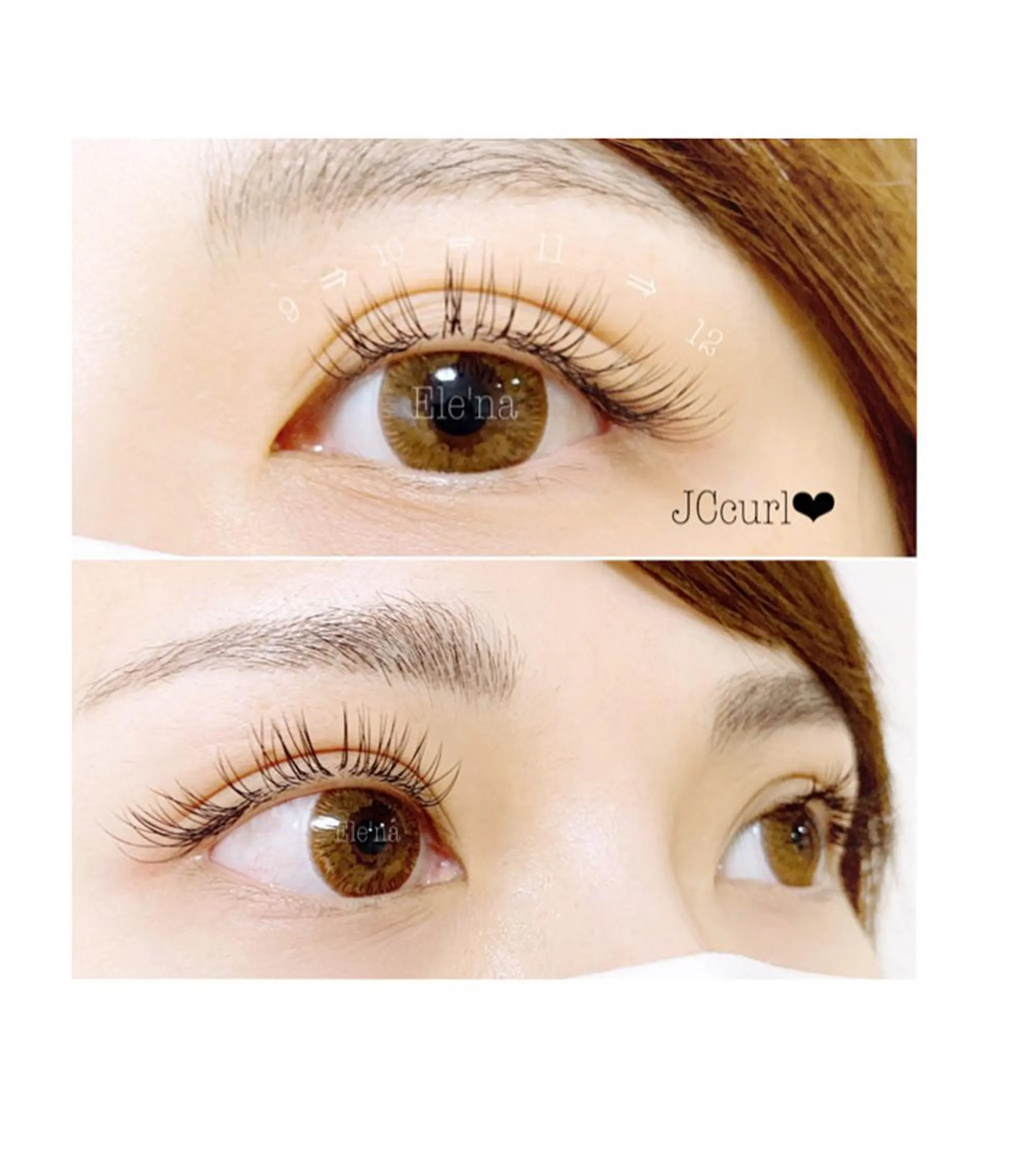 マツエク・マツパ マツエク Ele'na eye beautyのマツエク・マツパデザイン