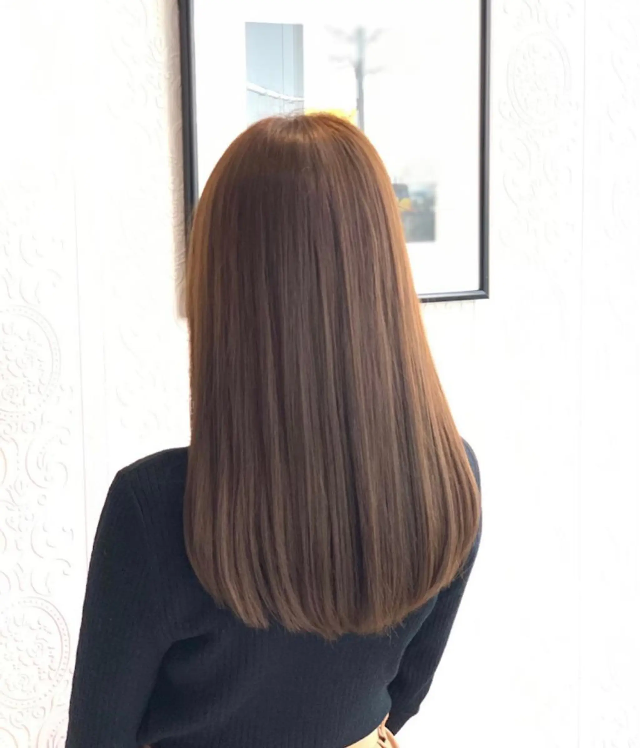 ロング 大野 輝のヘアスタイル