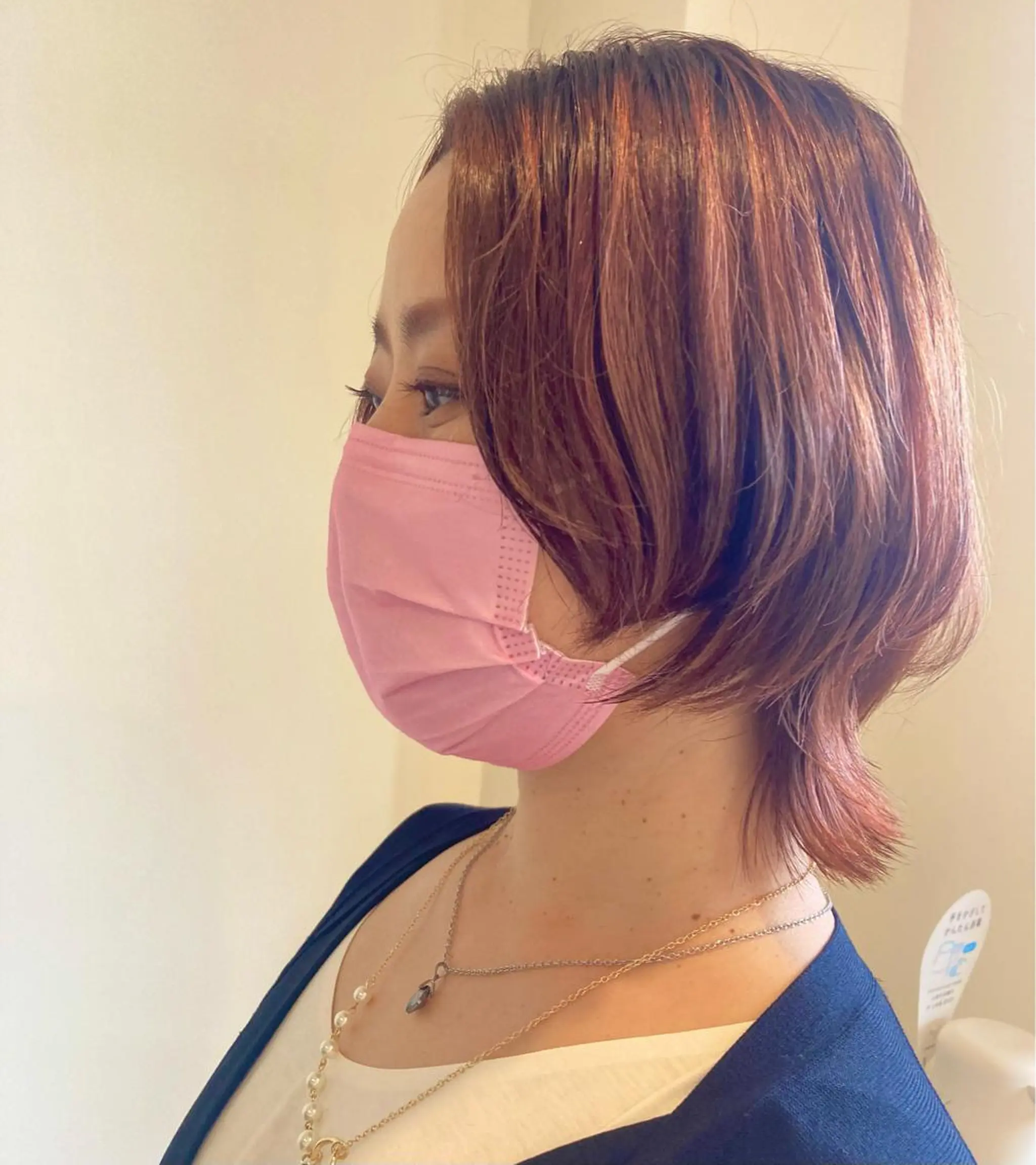 ショート カラー 小島 千夏のヘアスタイル