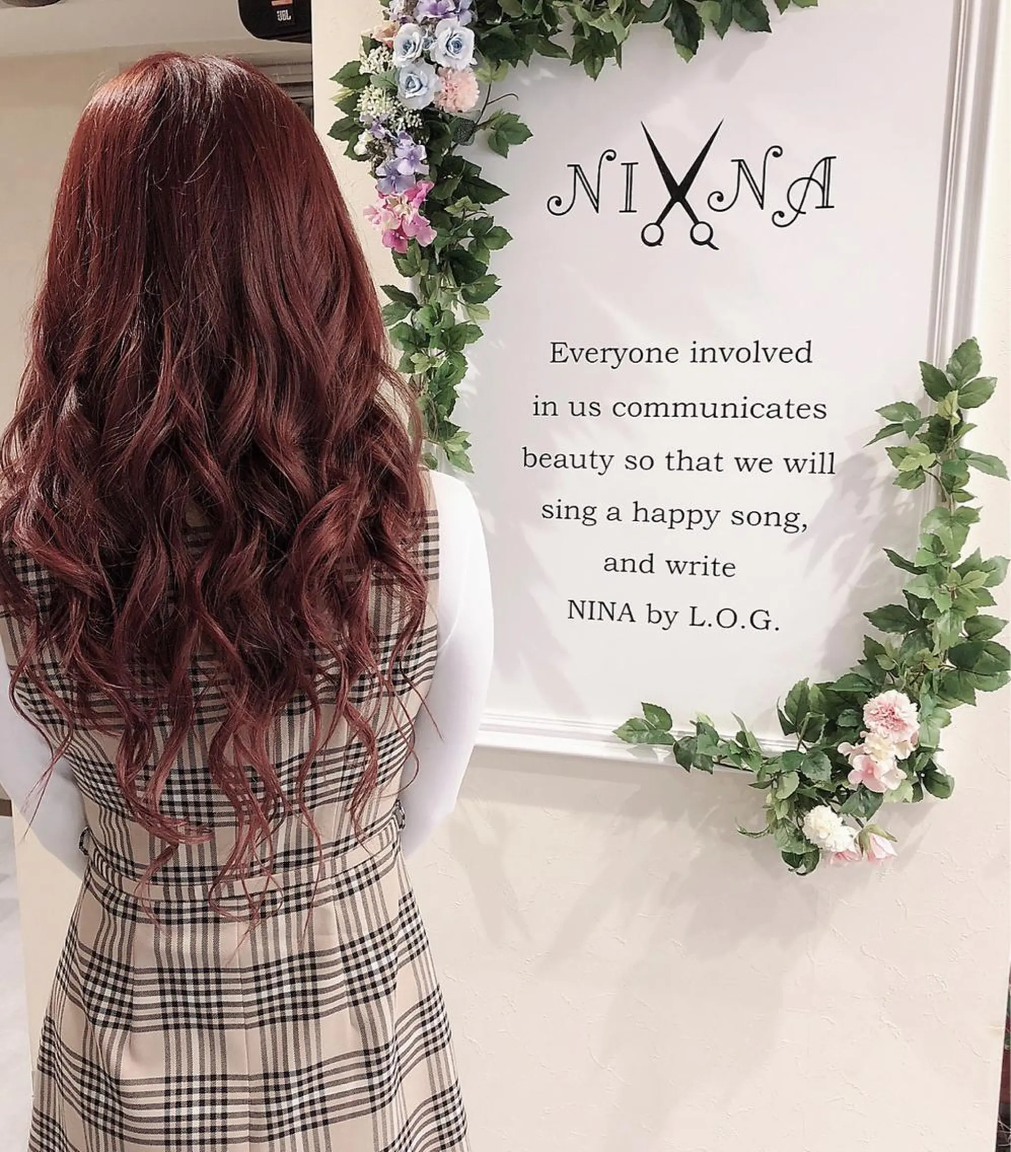 ロング プルエクステ エクステ R by NINA かずなのヘアスタイル