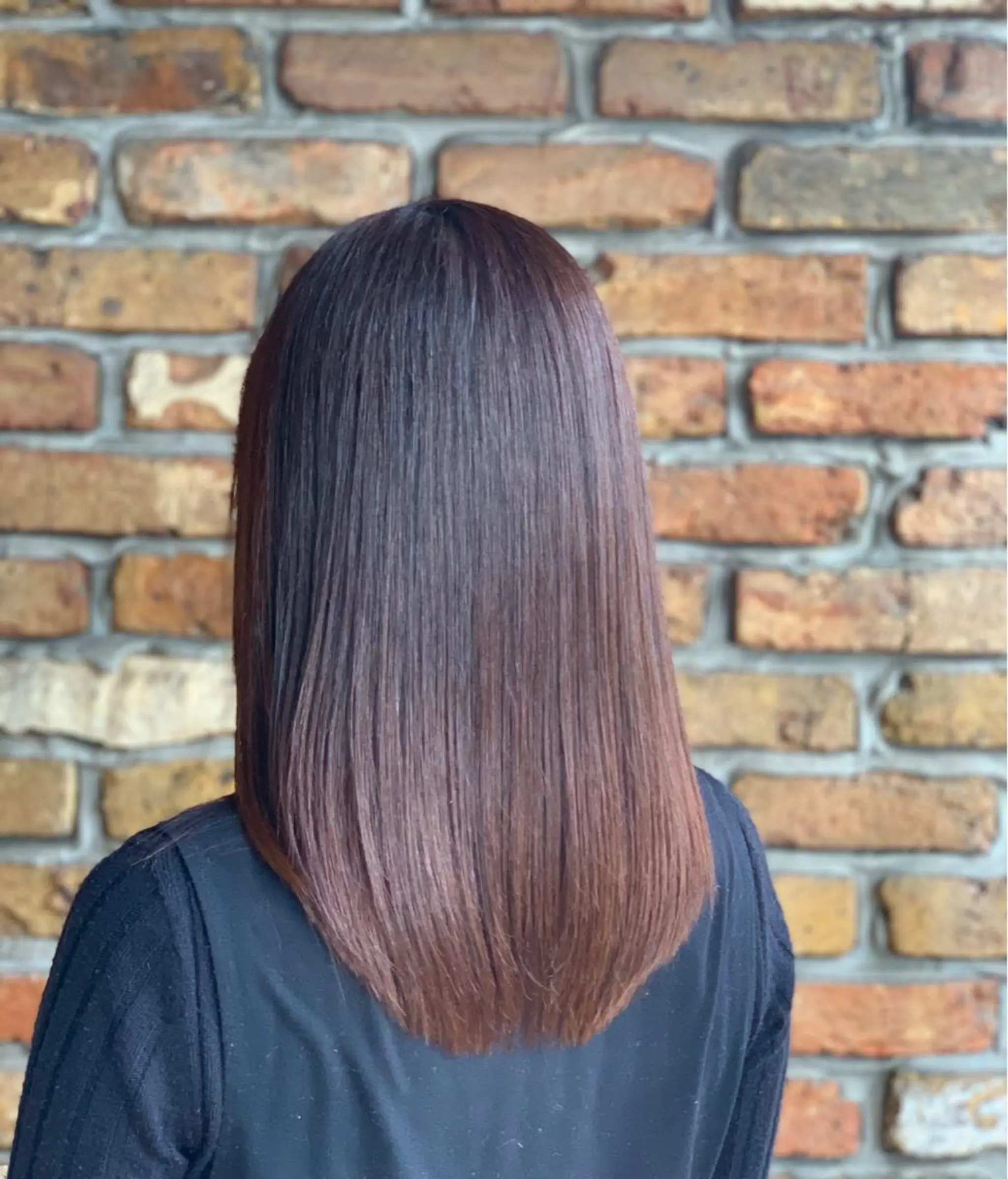 セミロング カラー 福 島のヘアスタイル